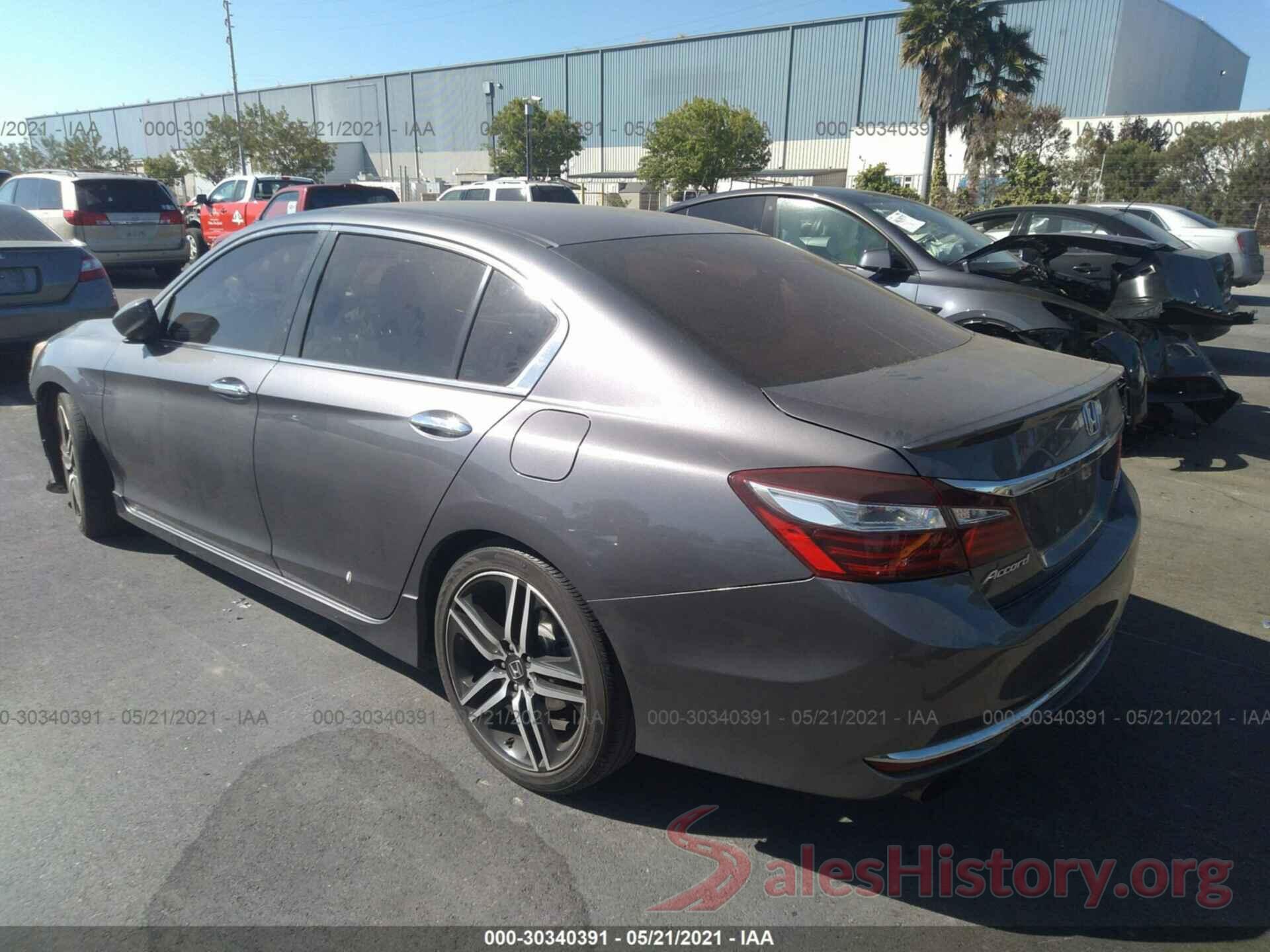 1HGCR2F57GA239097 2016 HONDA ACCORD SEDAN