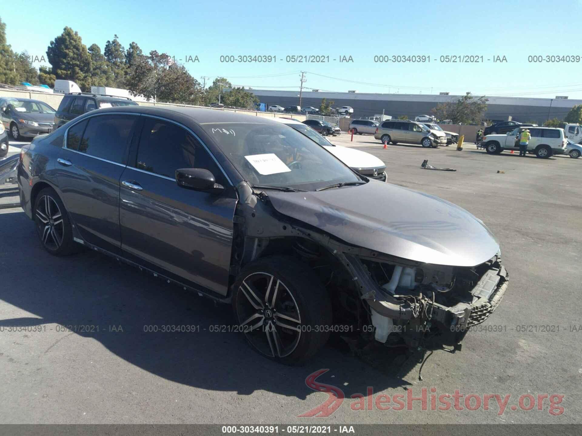 1HGCR2F57GA239097 2016 HONDA ACCORD SEDAN