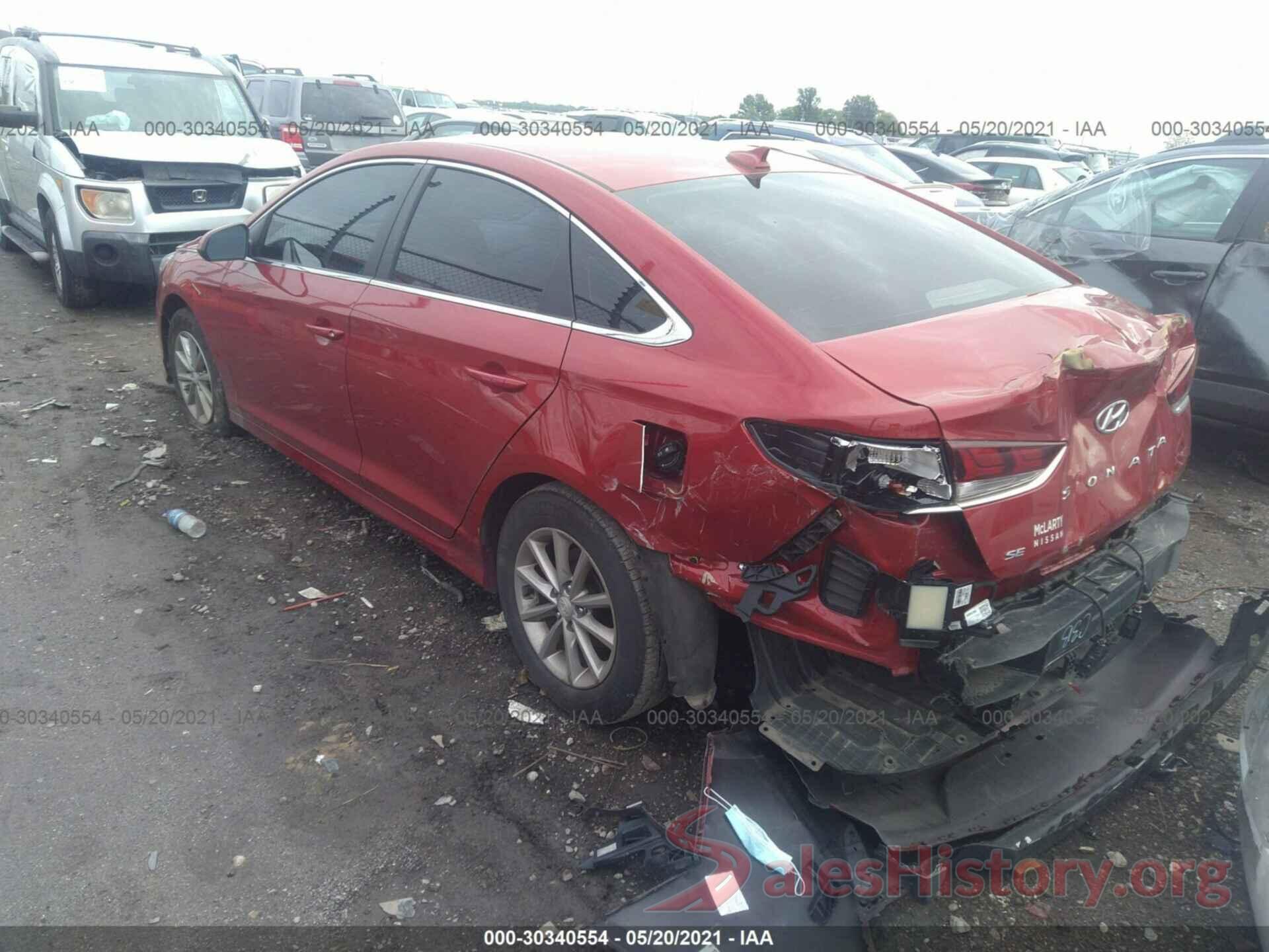 5NPE24AF6KH790288 2019 HYUNDAI SONATA