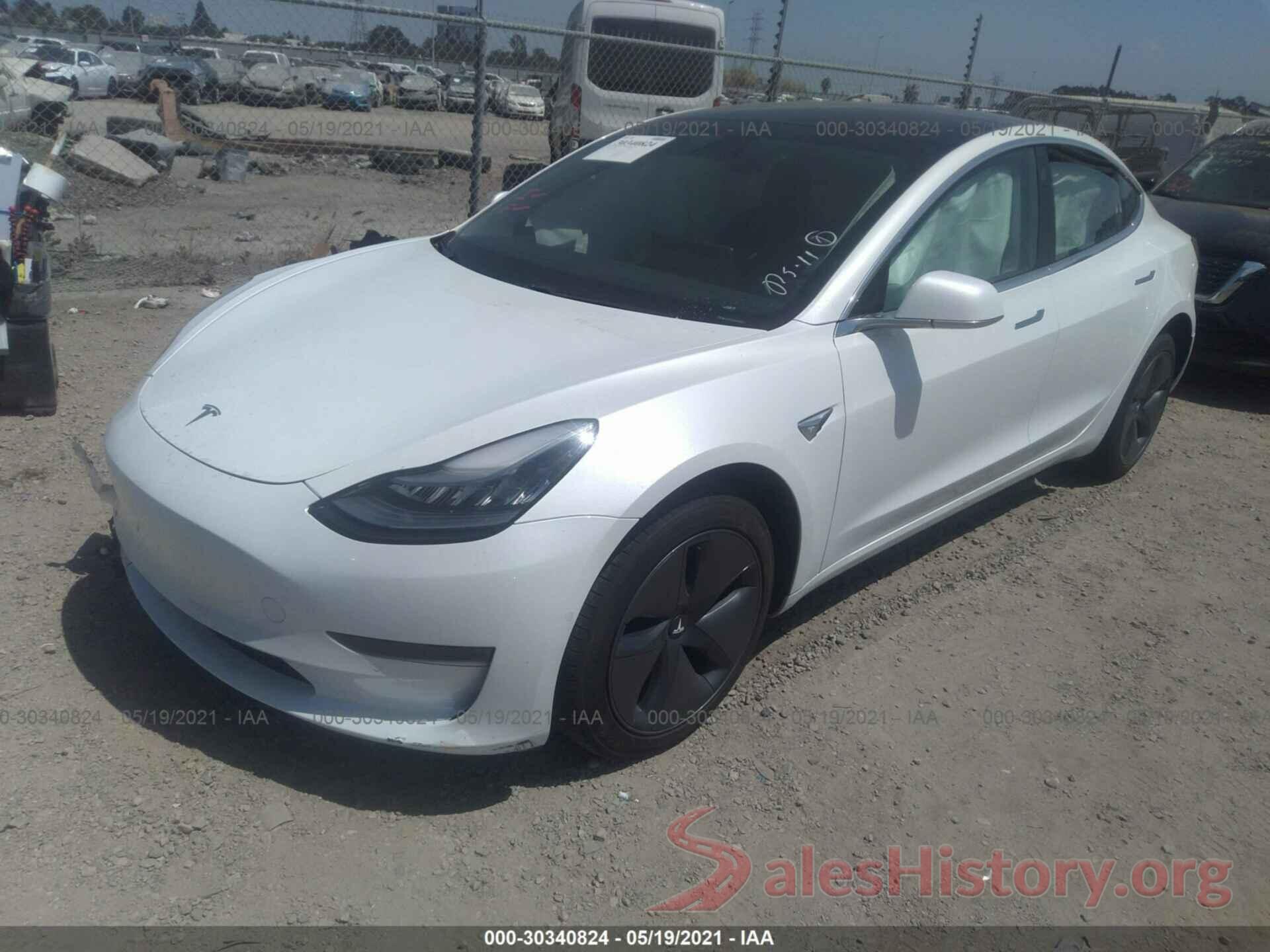 5YJ3E1EA2KF482495 2019 TESLA MODEL 3