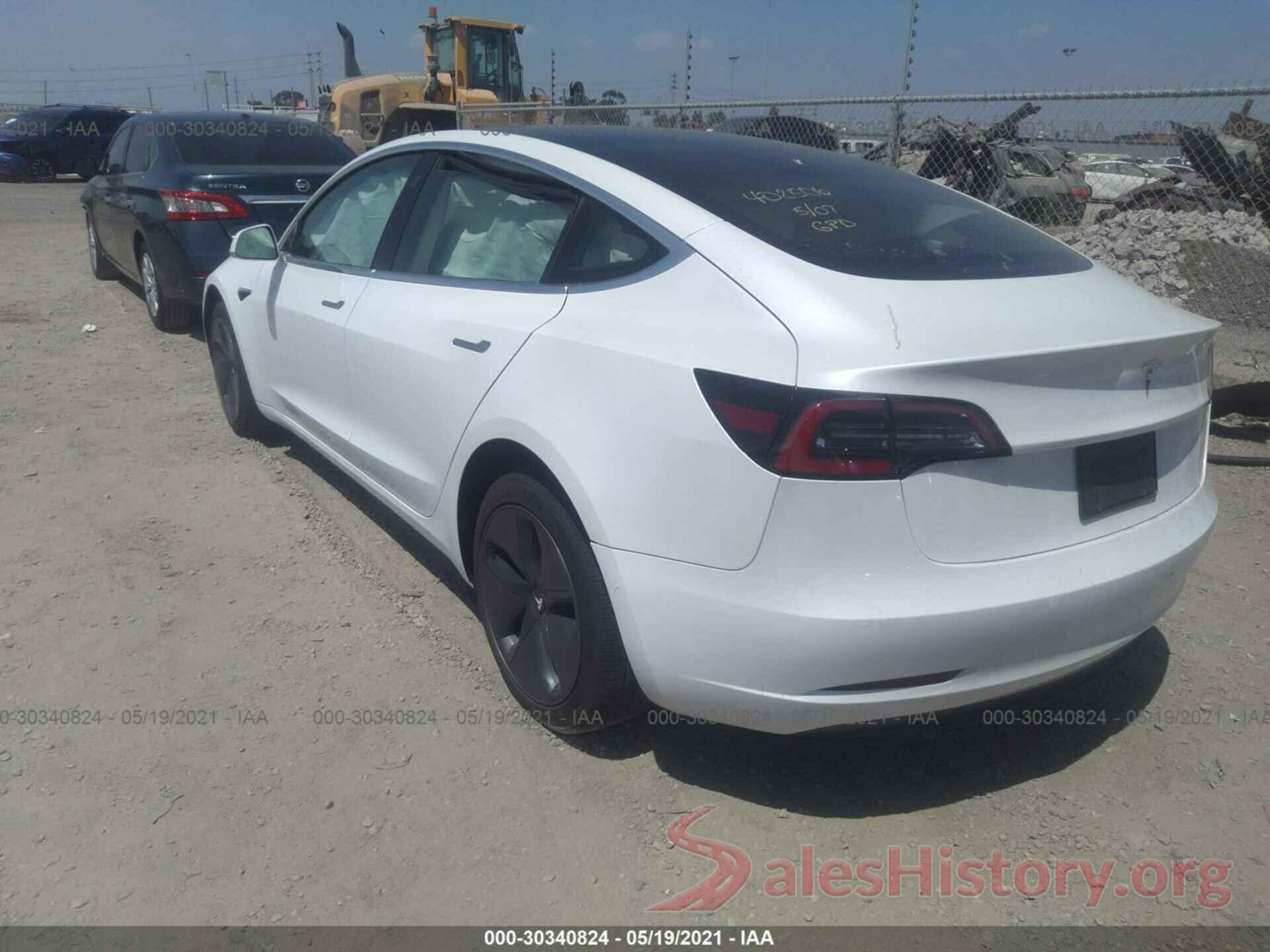 5YJ3E1EA2KF482495 2019 TESLA MODEL 3