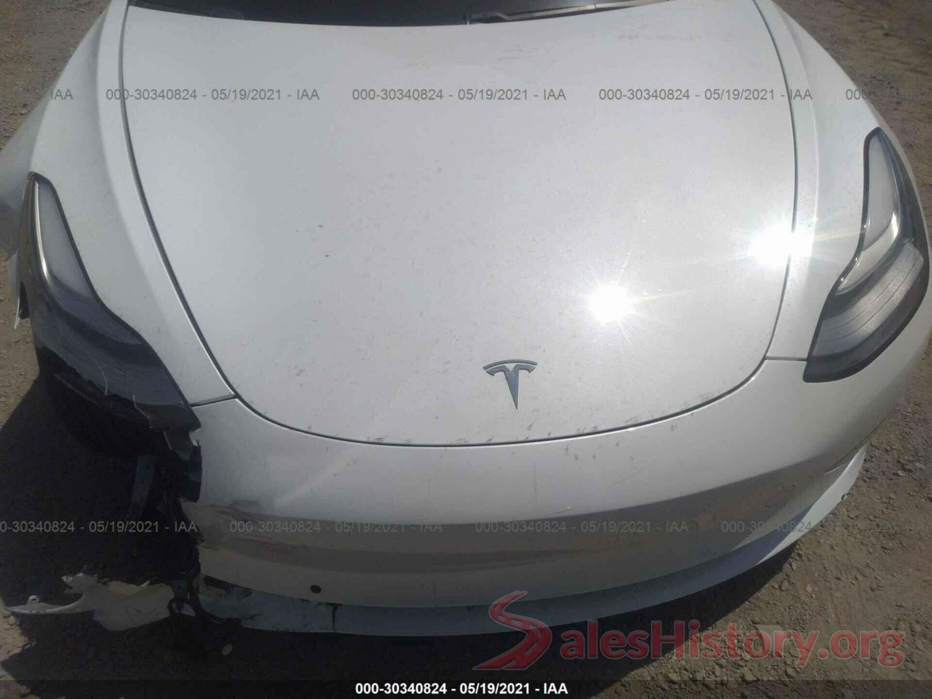 5YJ3E1EA2KF482495 2019 TESLA MODEL 3