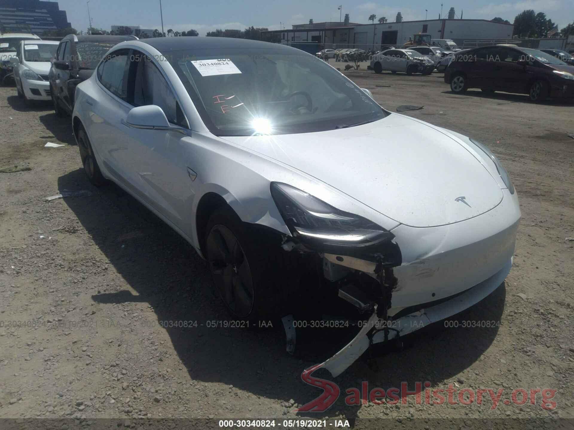 5YJ3E1EA2KF482495 2019 TESLA MODEL 3