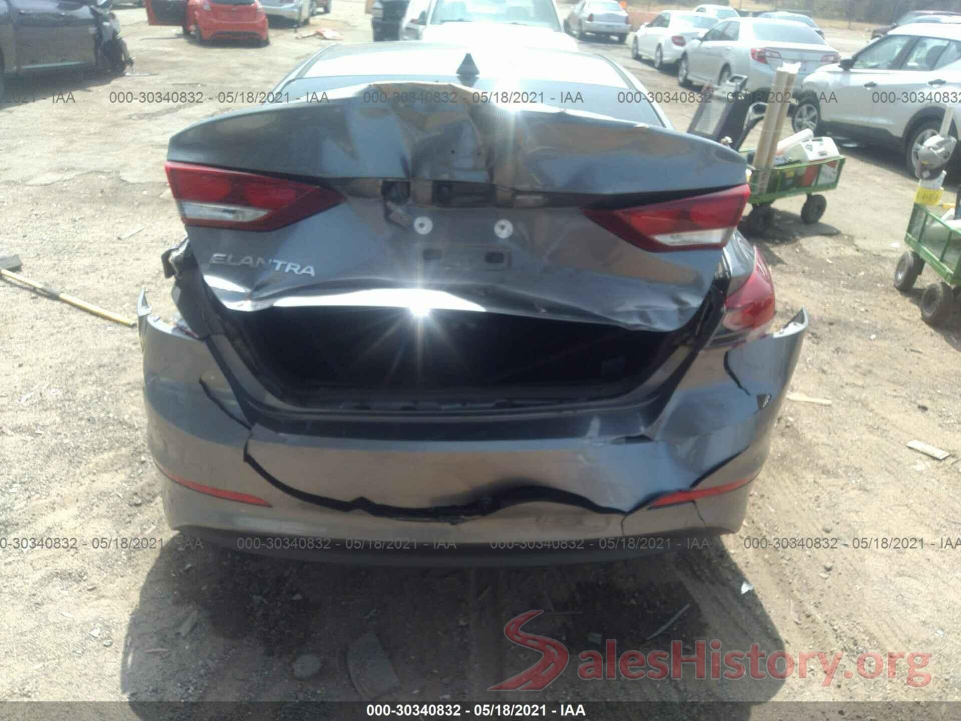 5NPD84LF8JH284094 2018 HYUNDAI ELANTRA