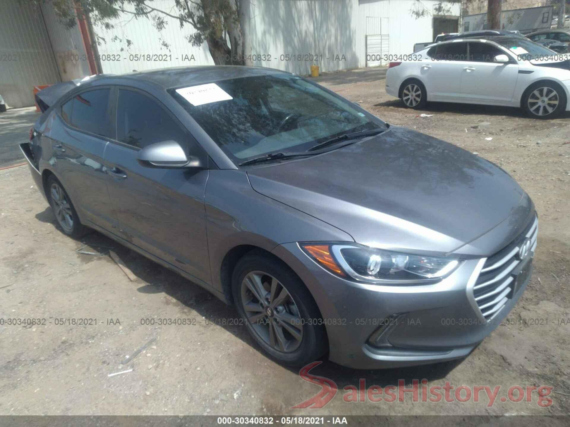 5NPD84LF8JH284094 2018 HYUNDAI ELANTRA