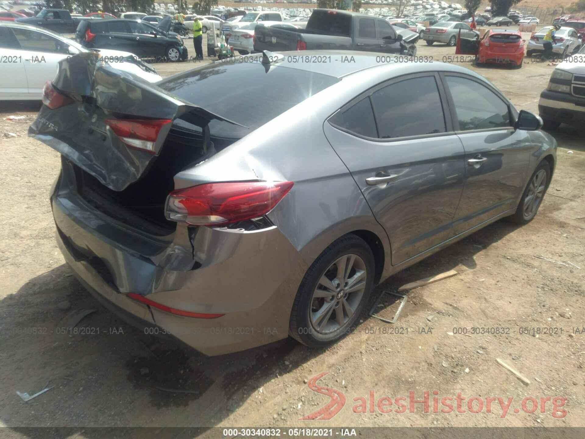 5NPD84LF8JH284094 2018 HYUNDAI ELANTRA