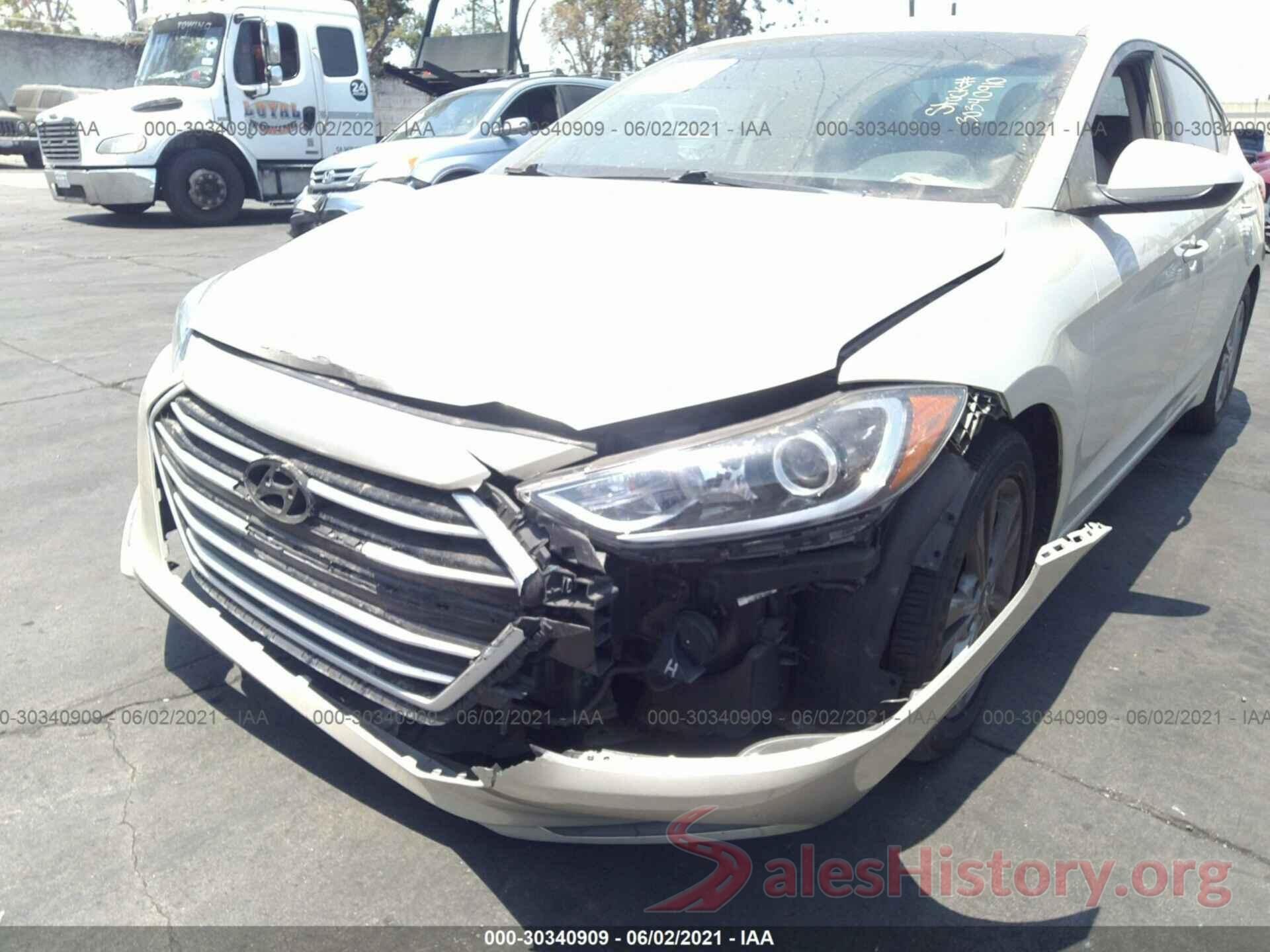 5NPD84LF0HH054950 2017 HYUNDAI ELANTRA