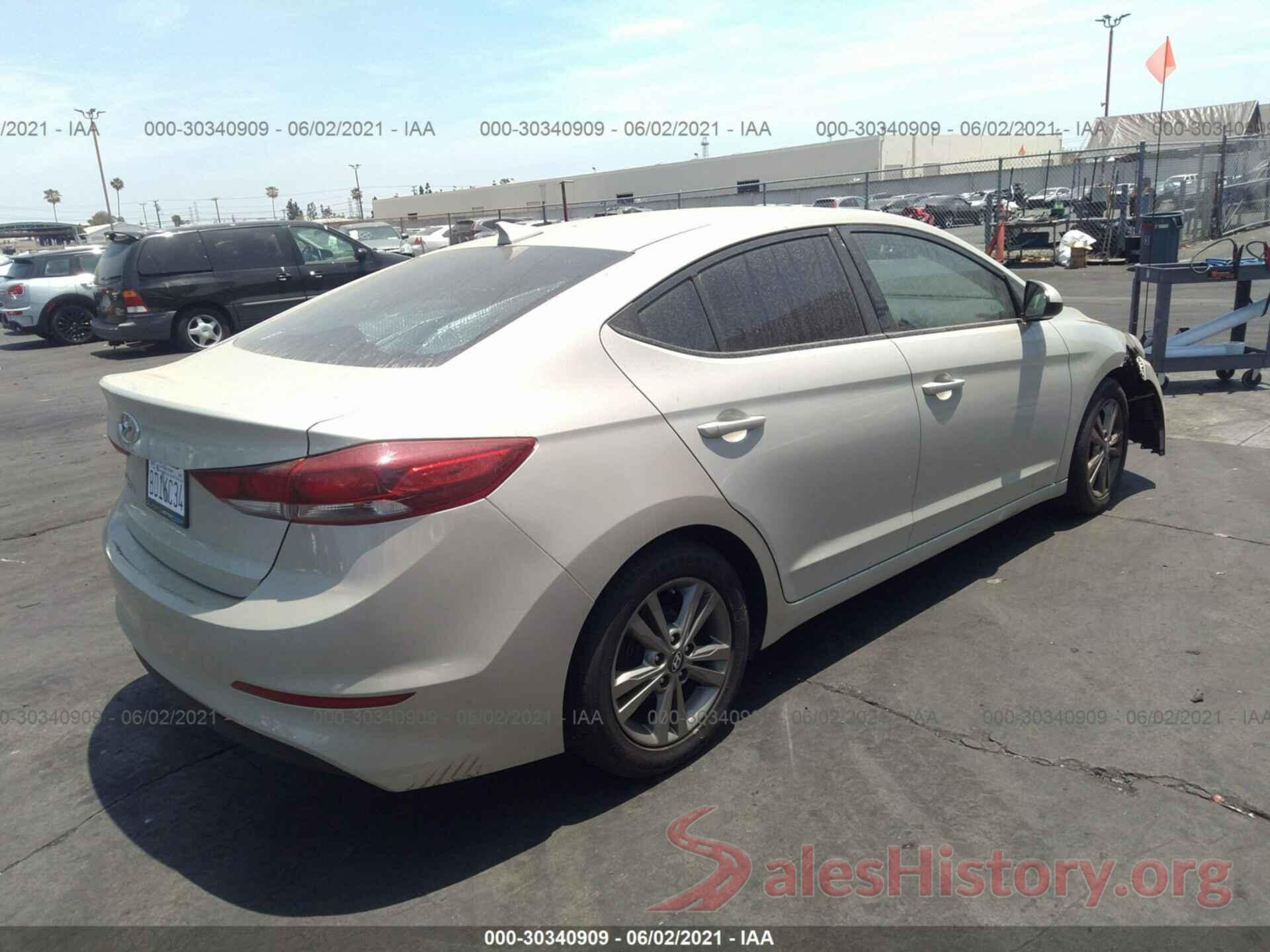 5NPD84LF0HH054950 2017 HYUNDAI ELANTRA