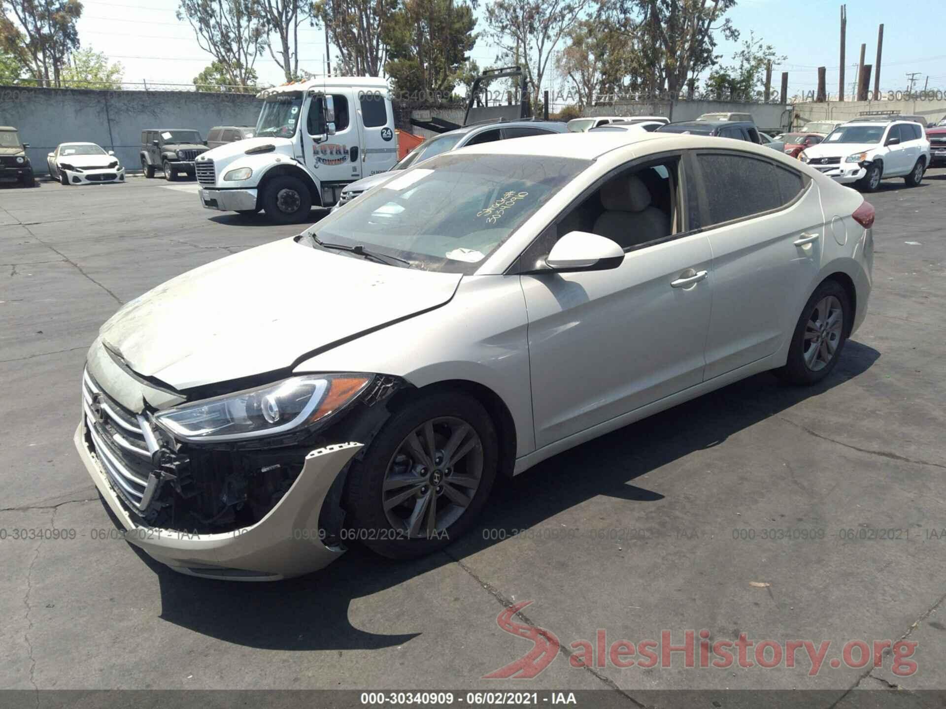 5NPD84LF0HH054950 2017 HYUNDAI ELANTRA