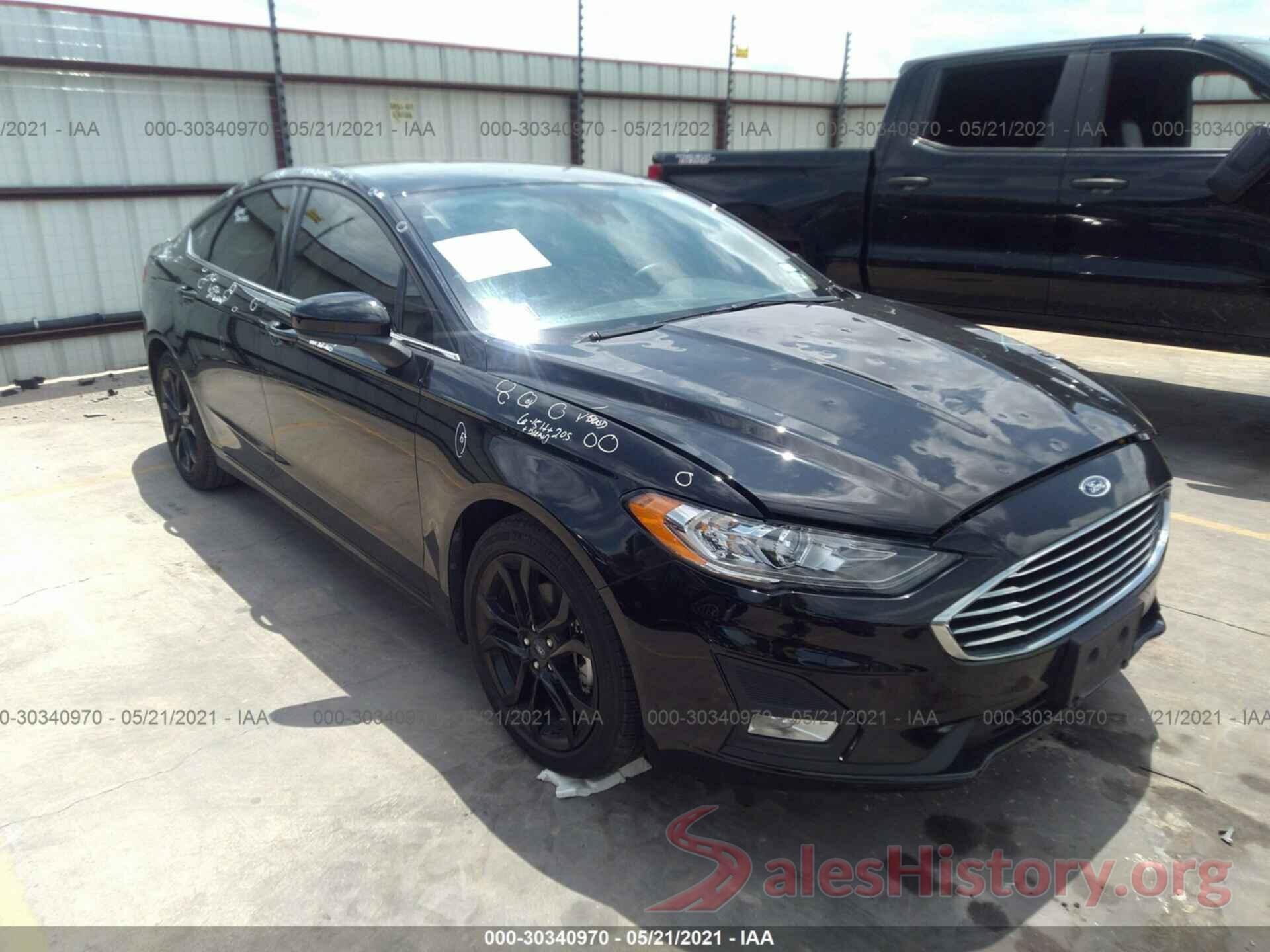 3FA6P0HD7KR231807 2019 FORD FUSION