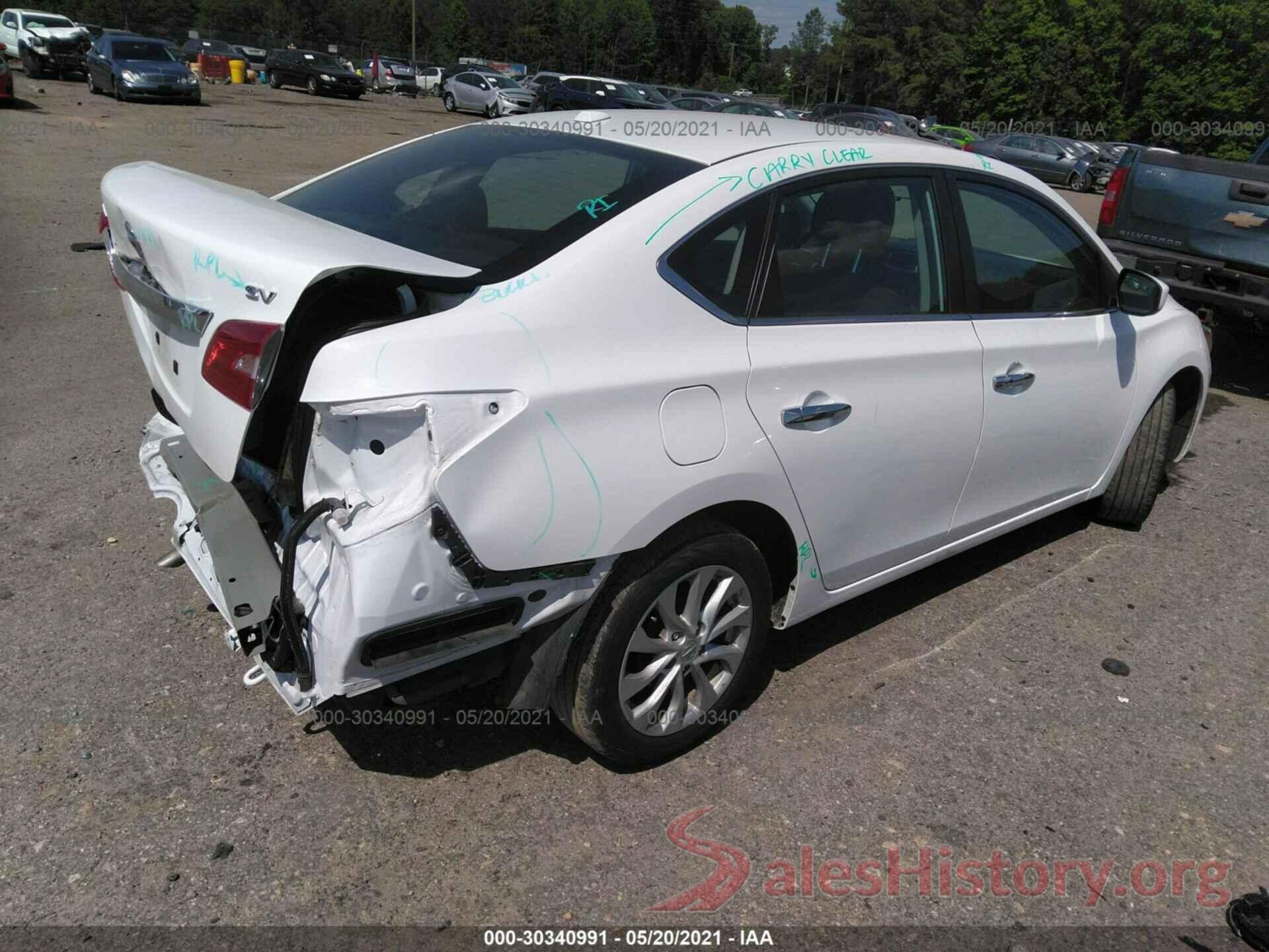 3N1AB7AP7KY438528 2019 NISSAN SENTRA