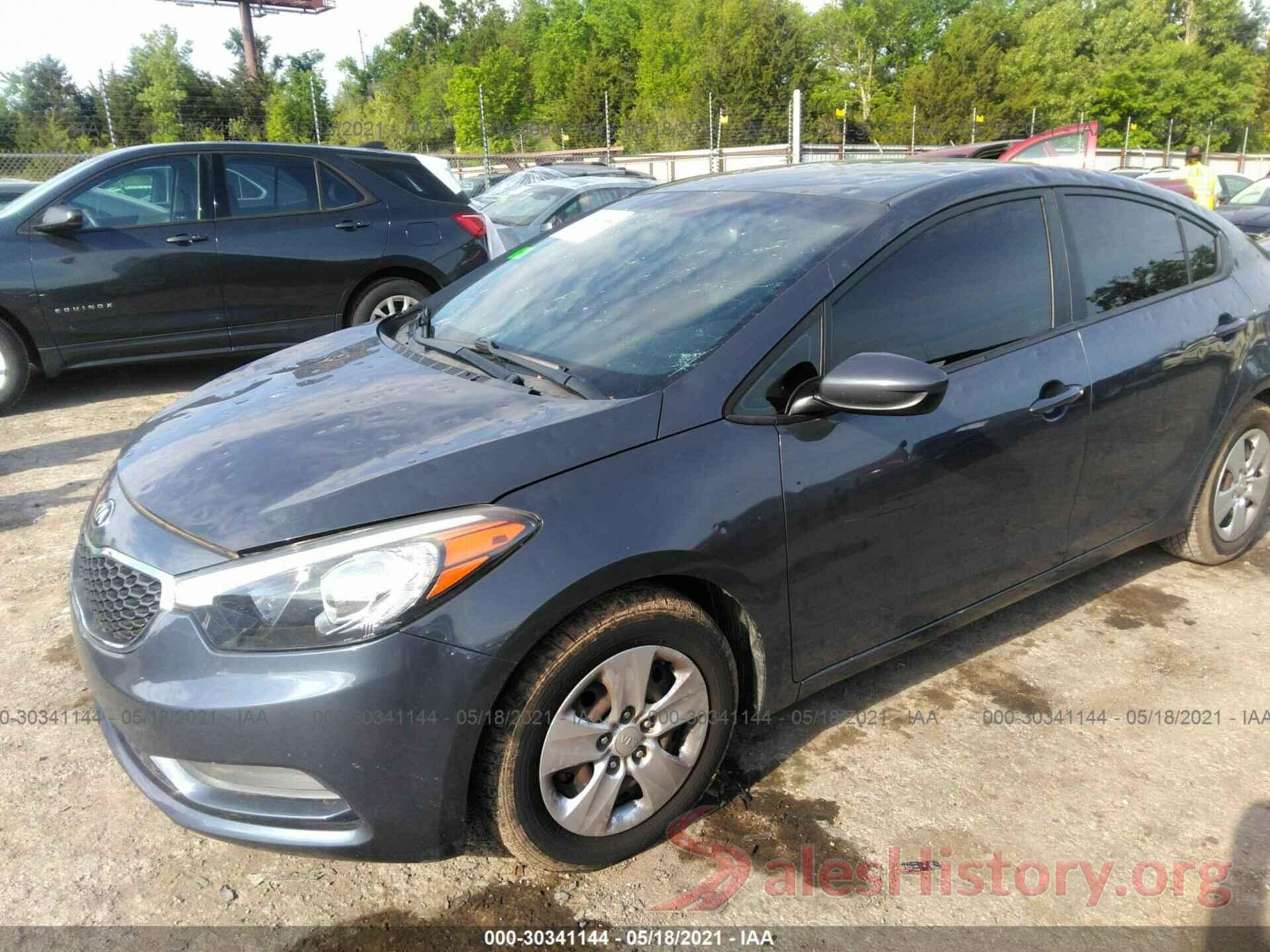 KNAFK4A67G5480983 2016 KIA FORTE