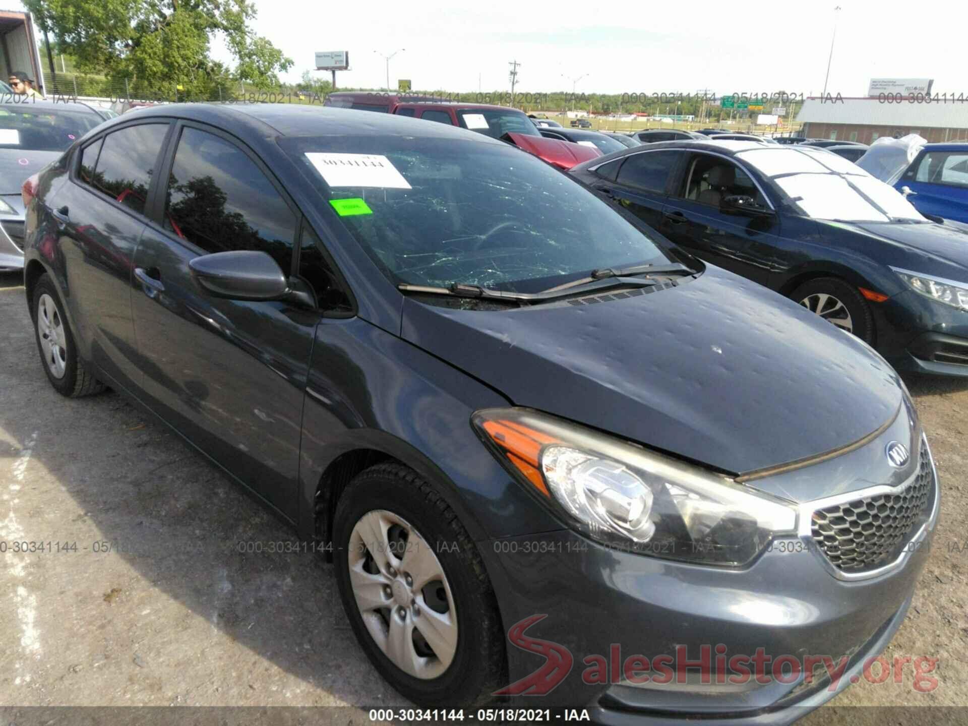 KNAFK4A67G5480983 2016 KIA FORTE