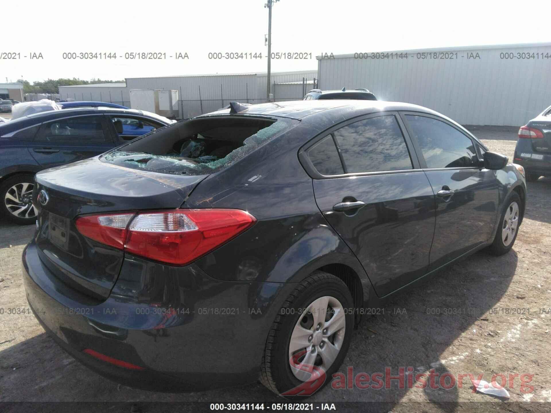 KNAFK4A67G5480983 2016 KIA FORTE