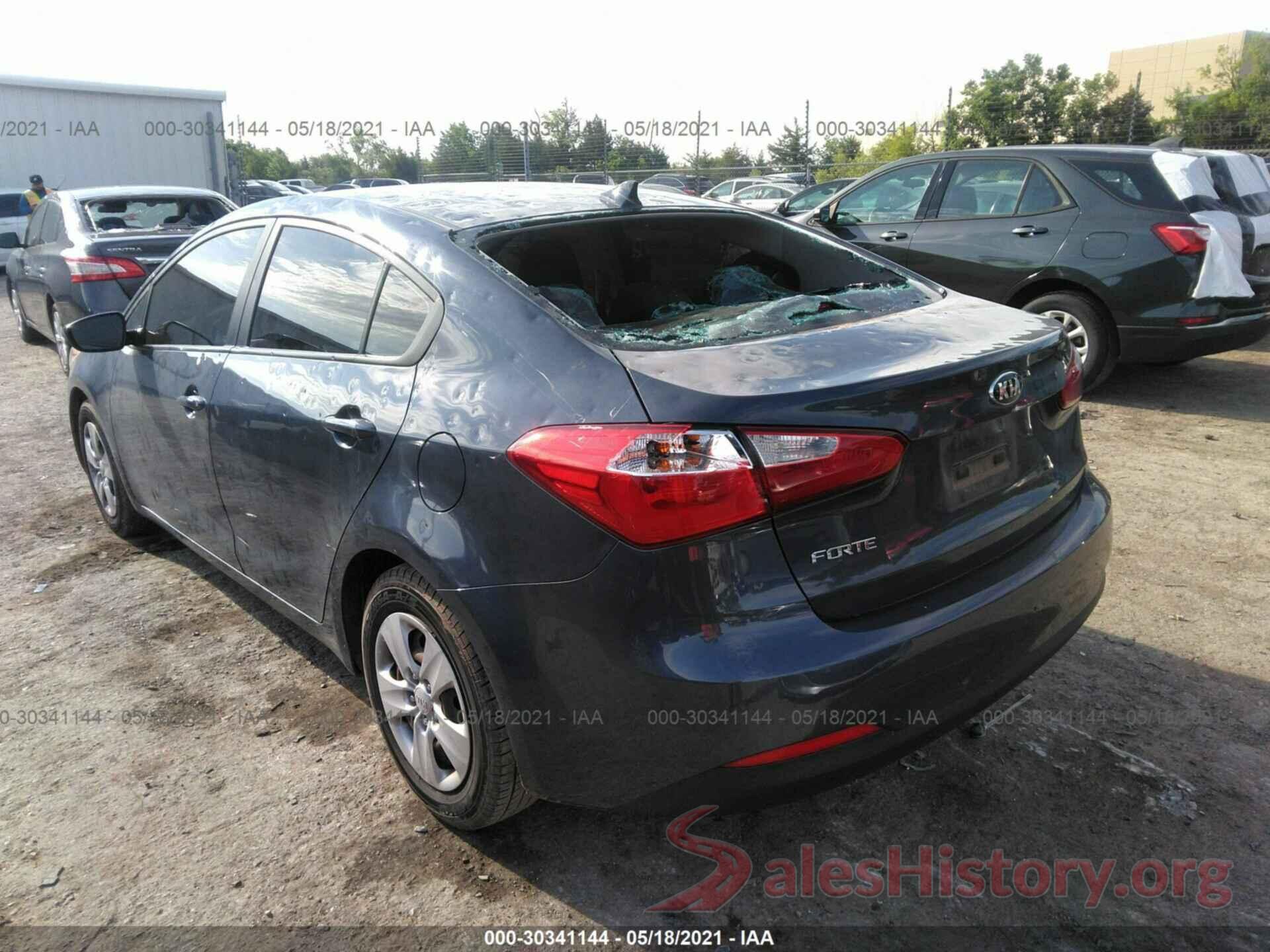 KNAFK4A67G5480983 2016 KIA FORTE