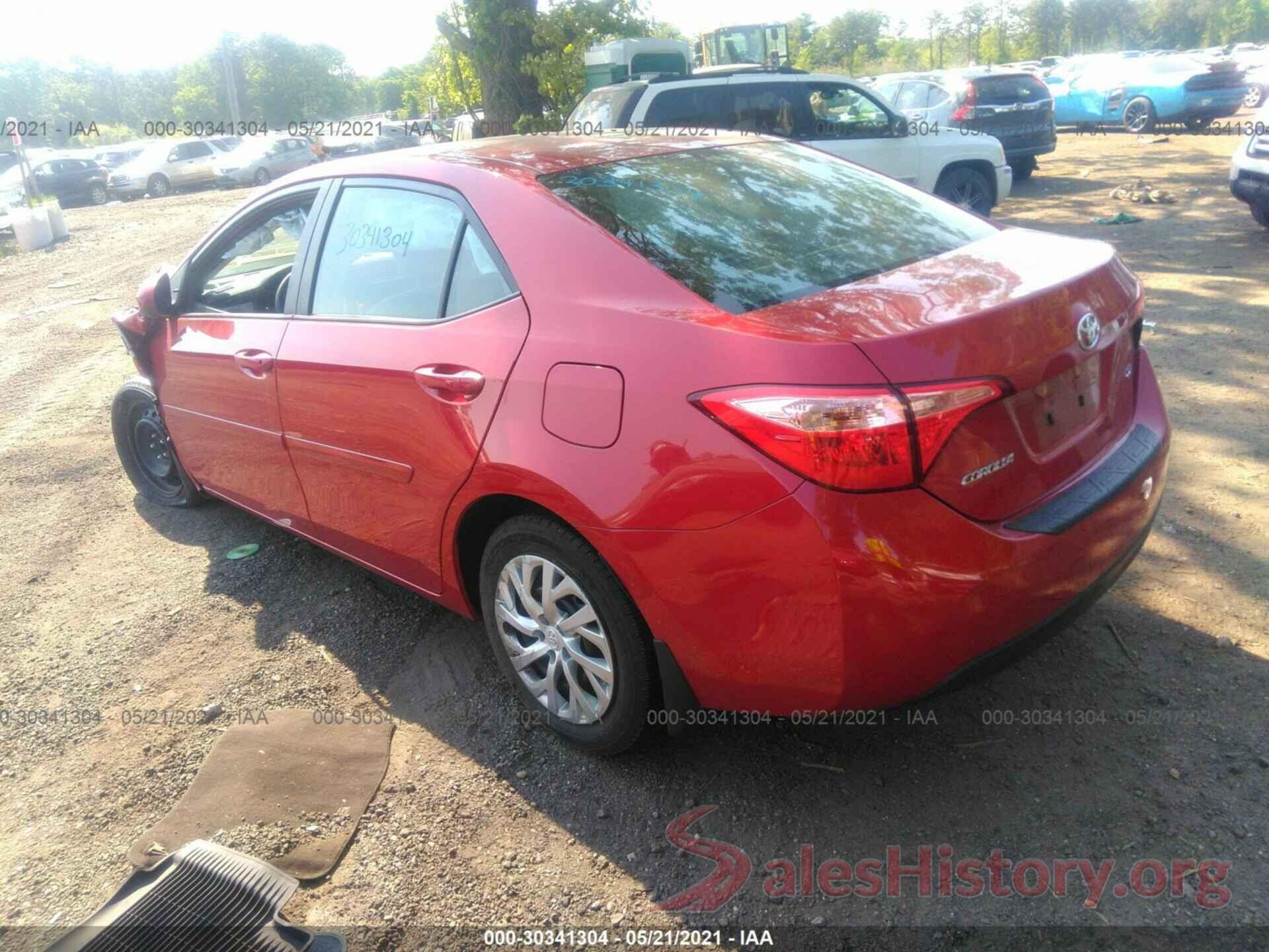 2T1BURHE5KC221233 2019 TOYOTA COROLLA