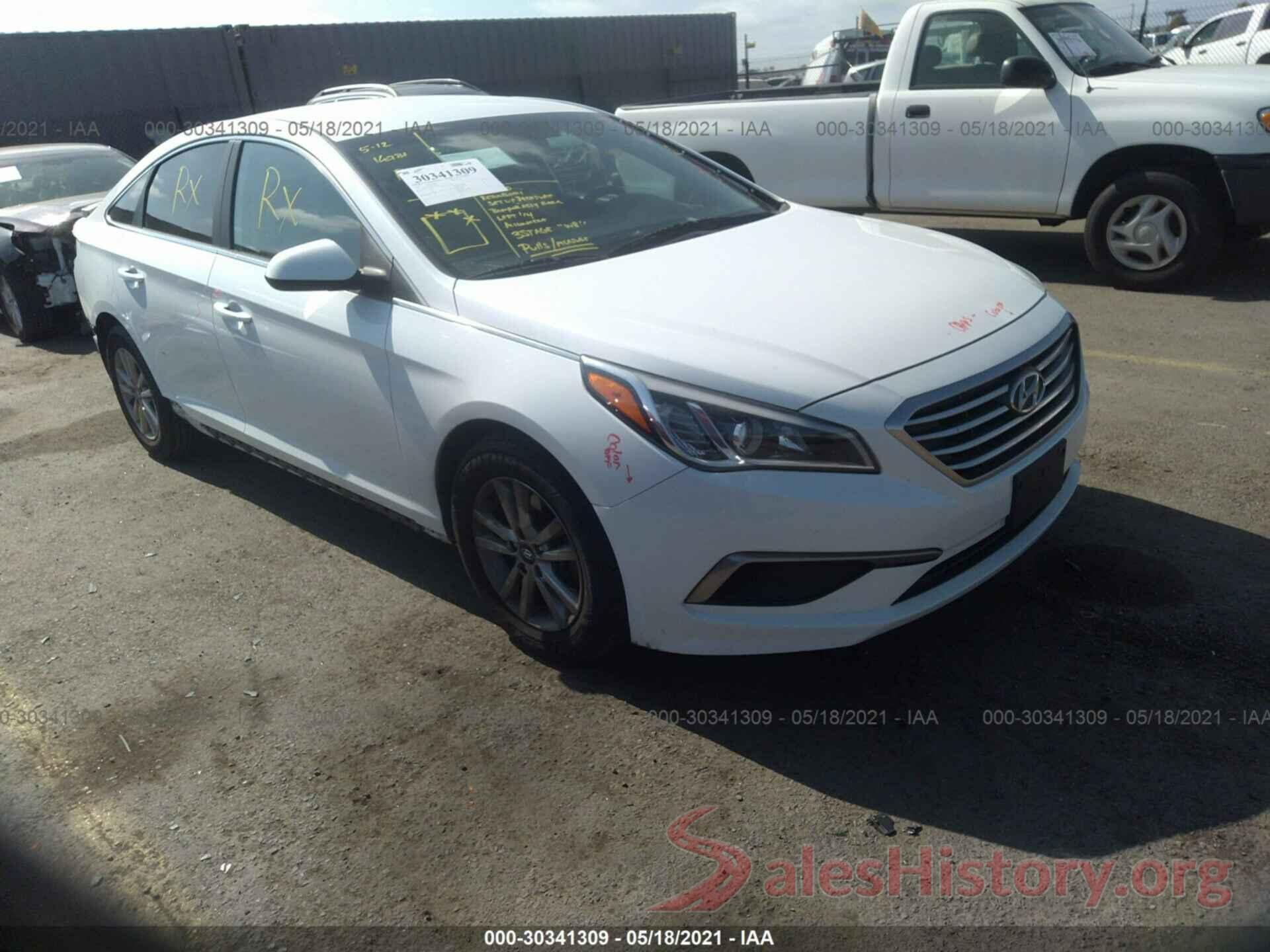 5NPE24AF0GH372946 2016 HYUNDAI SONATA