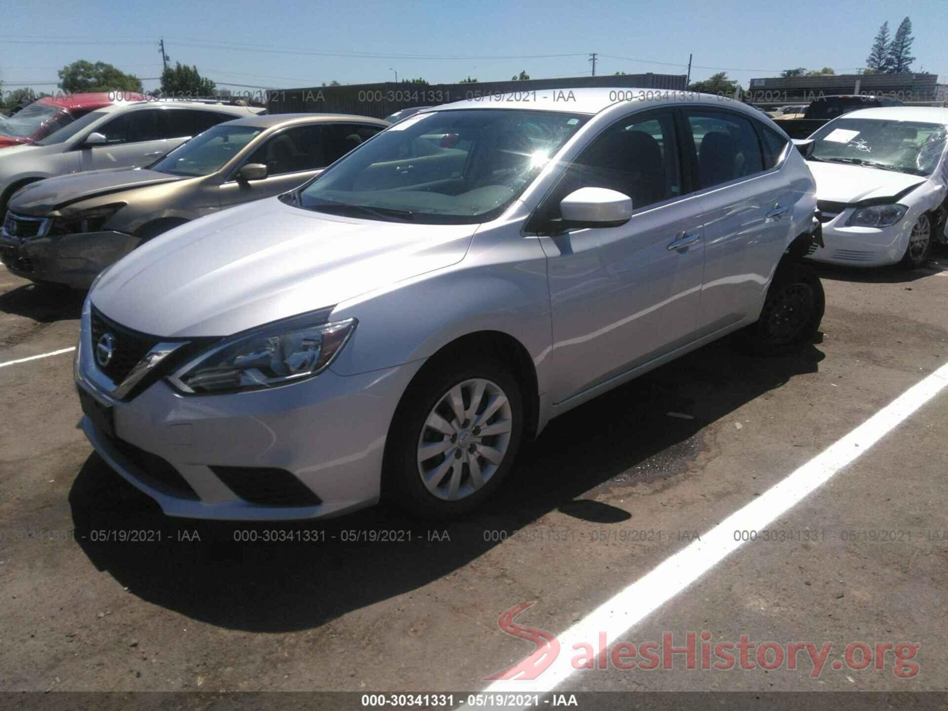 3N1AB7AP8KY272987 2019 NISSAN SENTRA