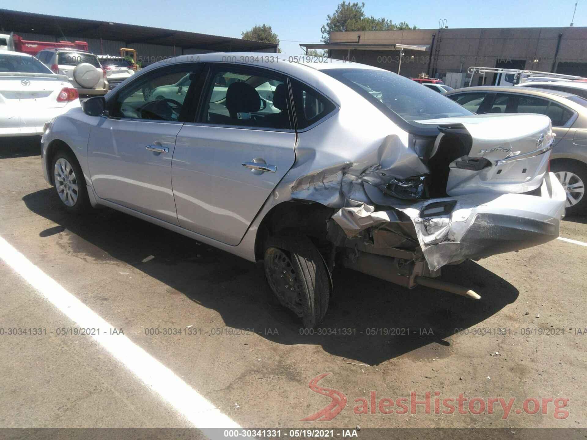 3N1AB7AP8KY272987 2019 NISSAN SENTRA