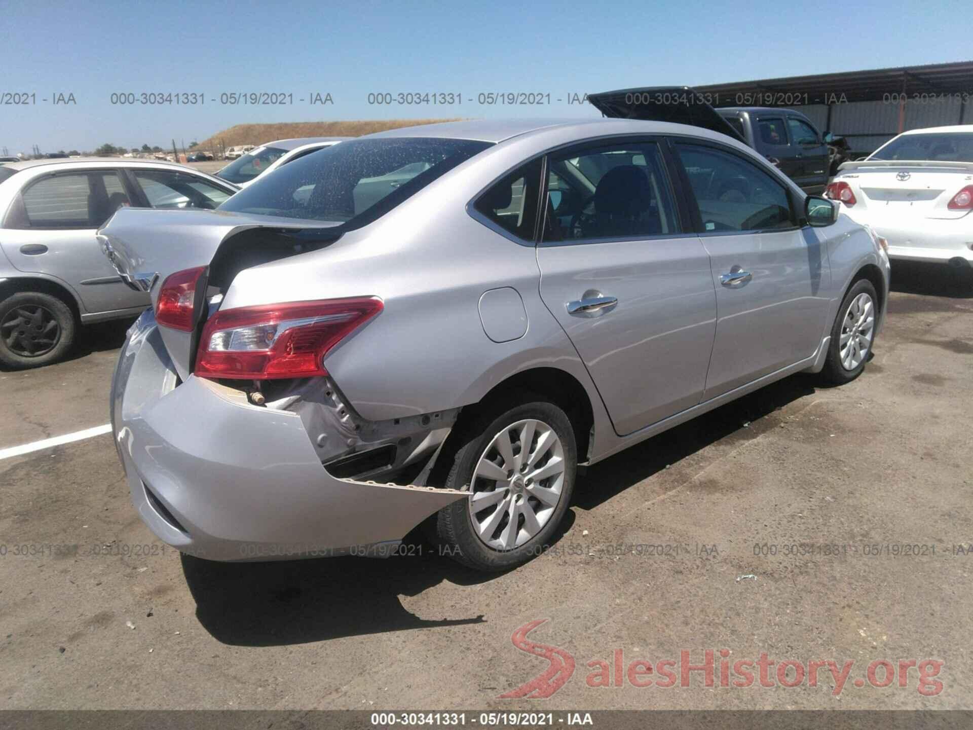 3N1AB7AP8KY272987 2019 NISSAN SENTRA