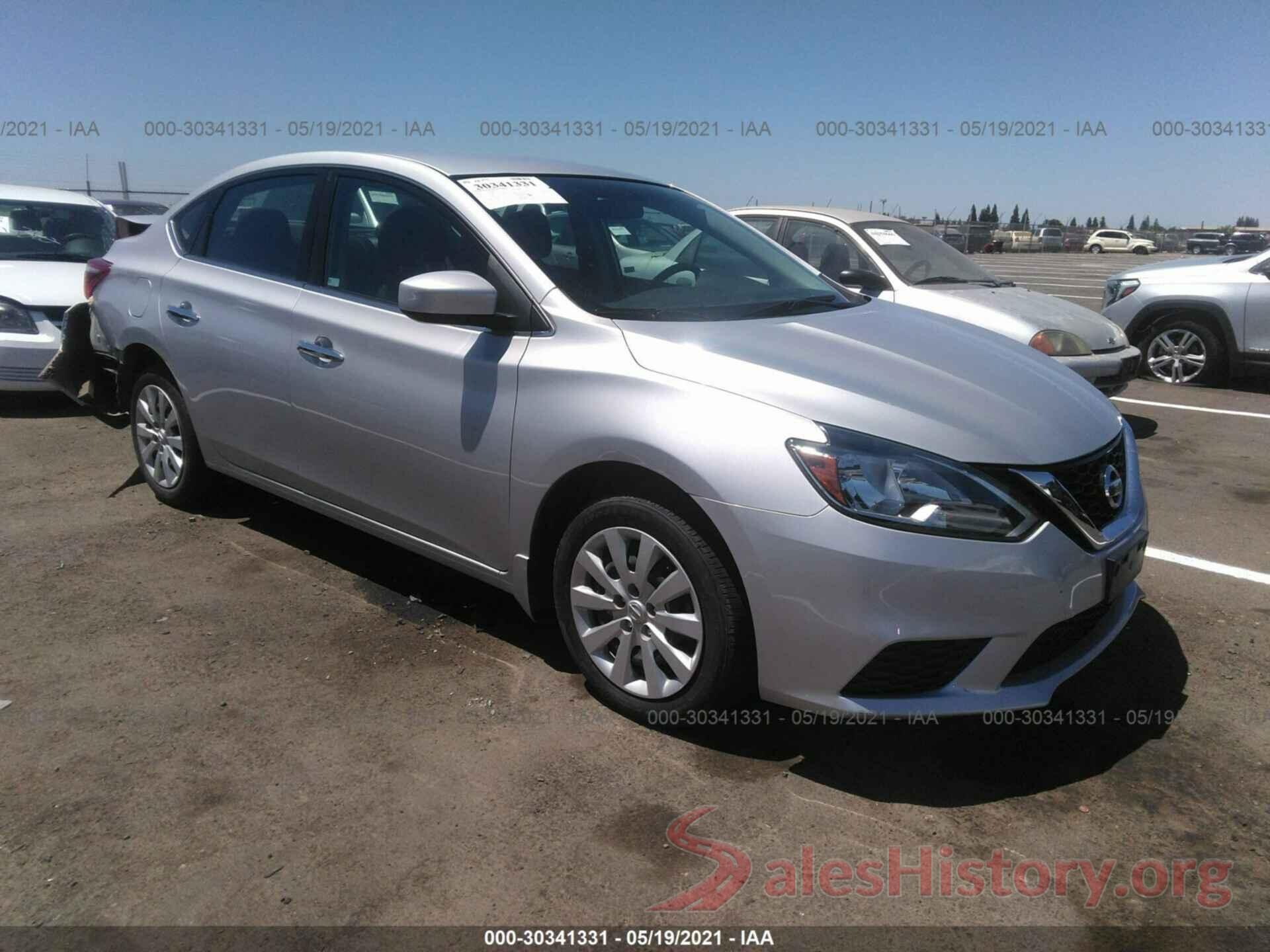 3N1AB7AP8KY272987 2019 NISSAN SENTRA