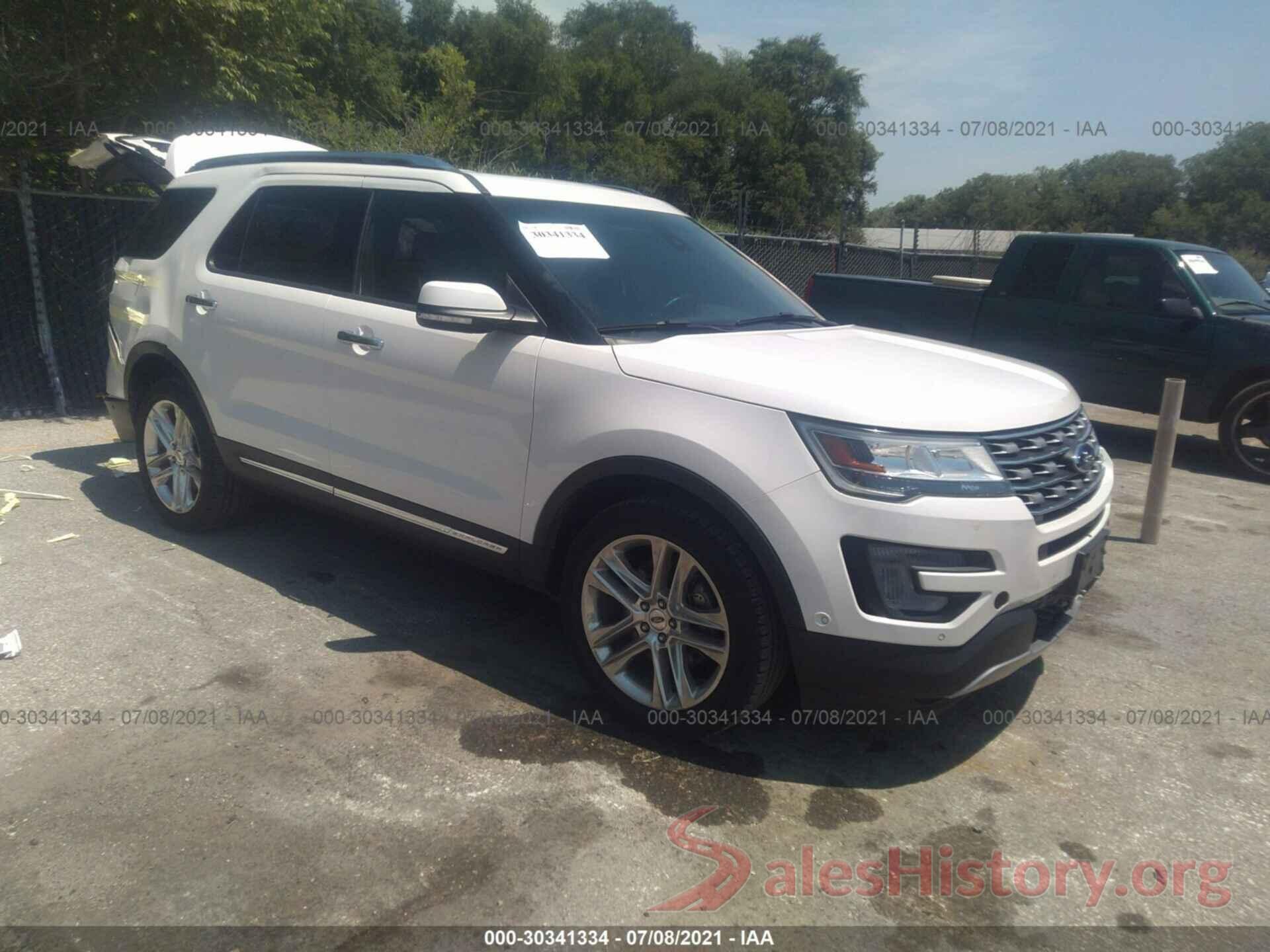 1FM5K8F80GGD27443 2016 FORD EXPLORER