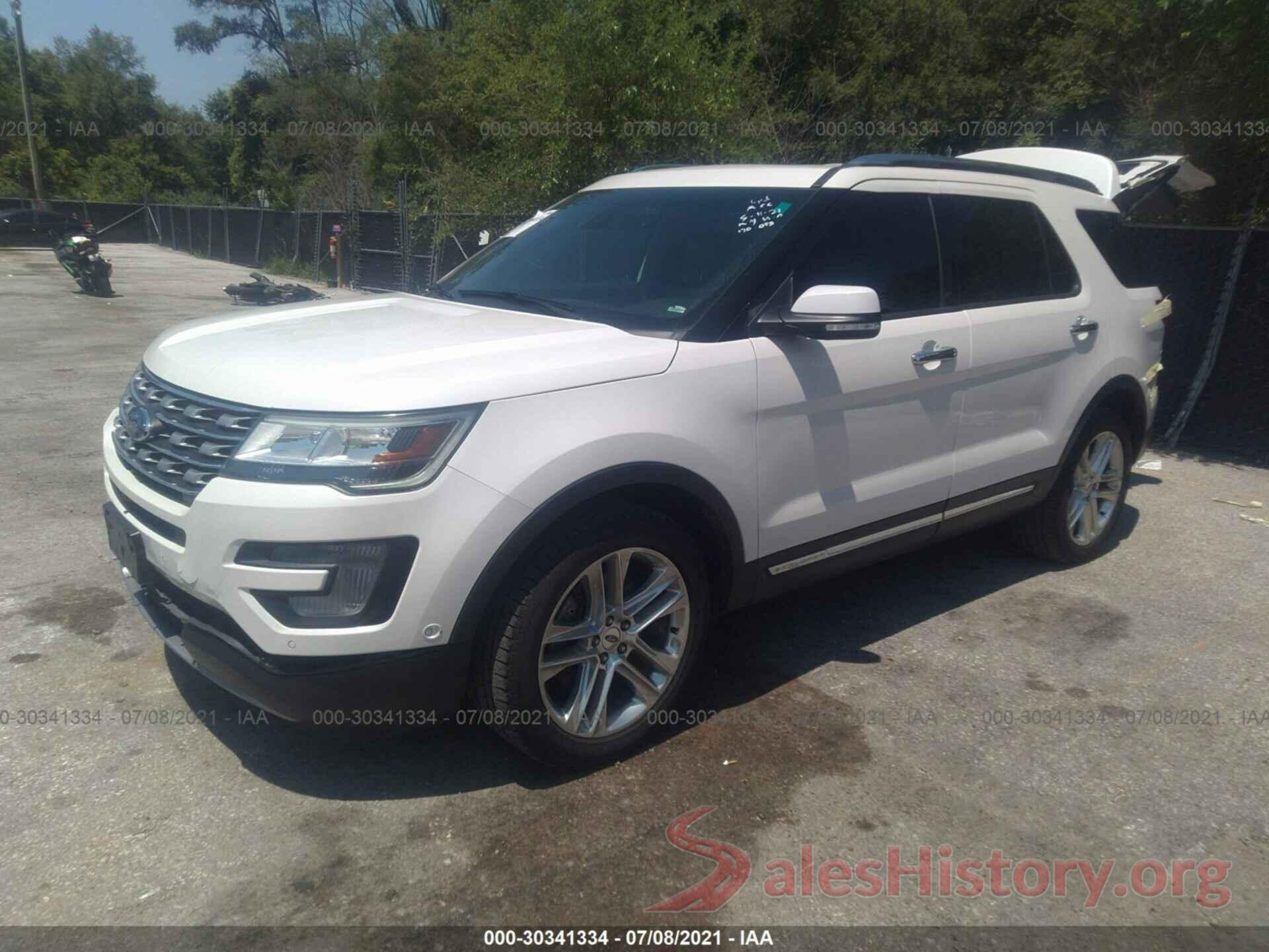 1FM5K8F80GGD27443 2016 FORD EXPLORER