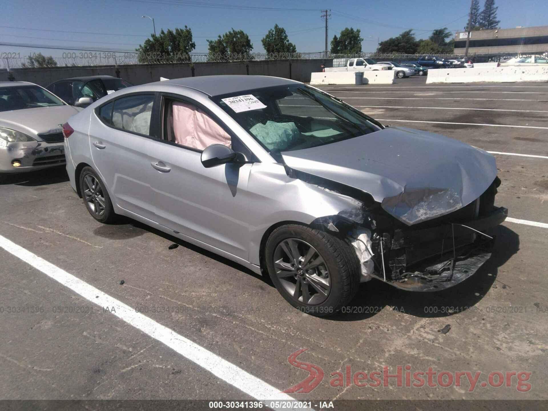 5NPD84LF4JH214690 2018 HYUNDAI ELANTRA