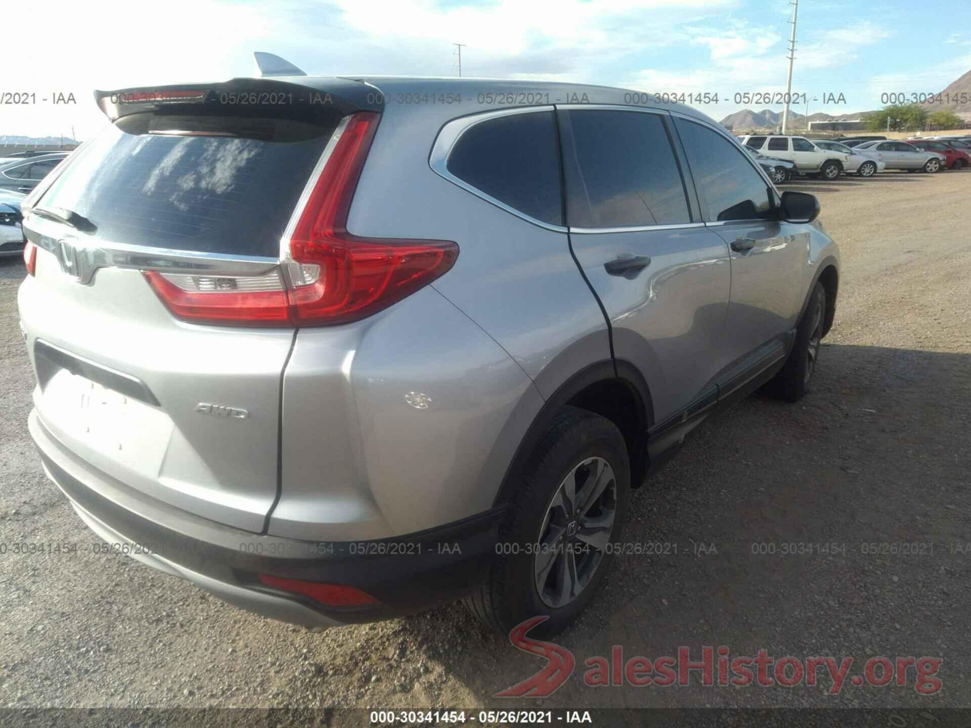 2HKRW6H39JH210043 2018 HONDA CR-V