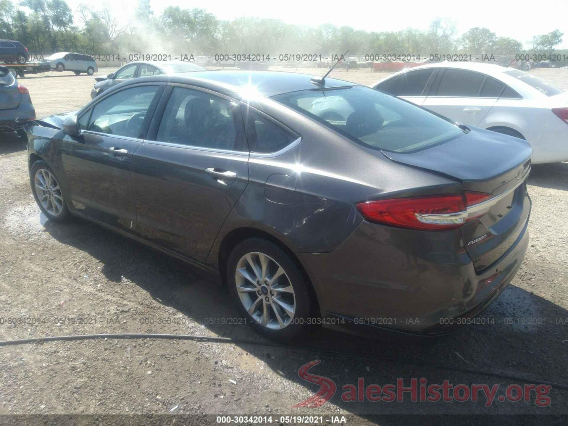 3FA6P0H70HR395709 2017 FORD FUSION