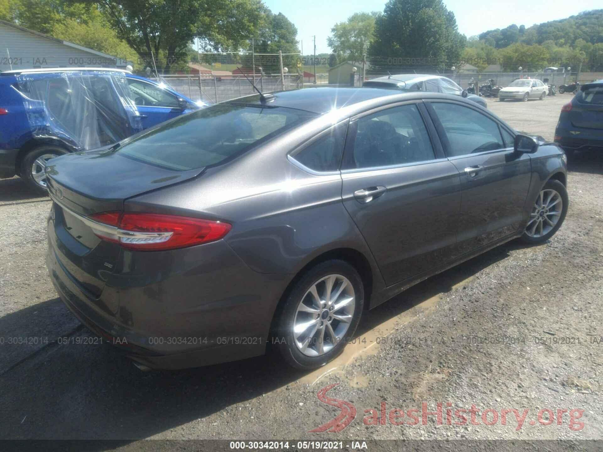 3FA6P0H70HR395709 2017 FORD FUSION