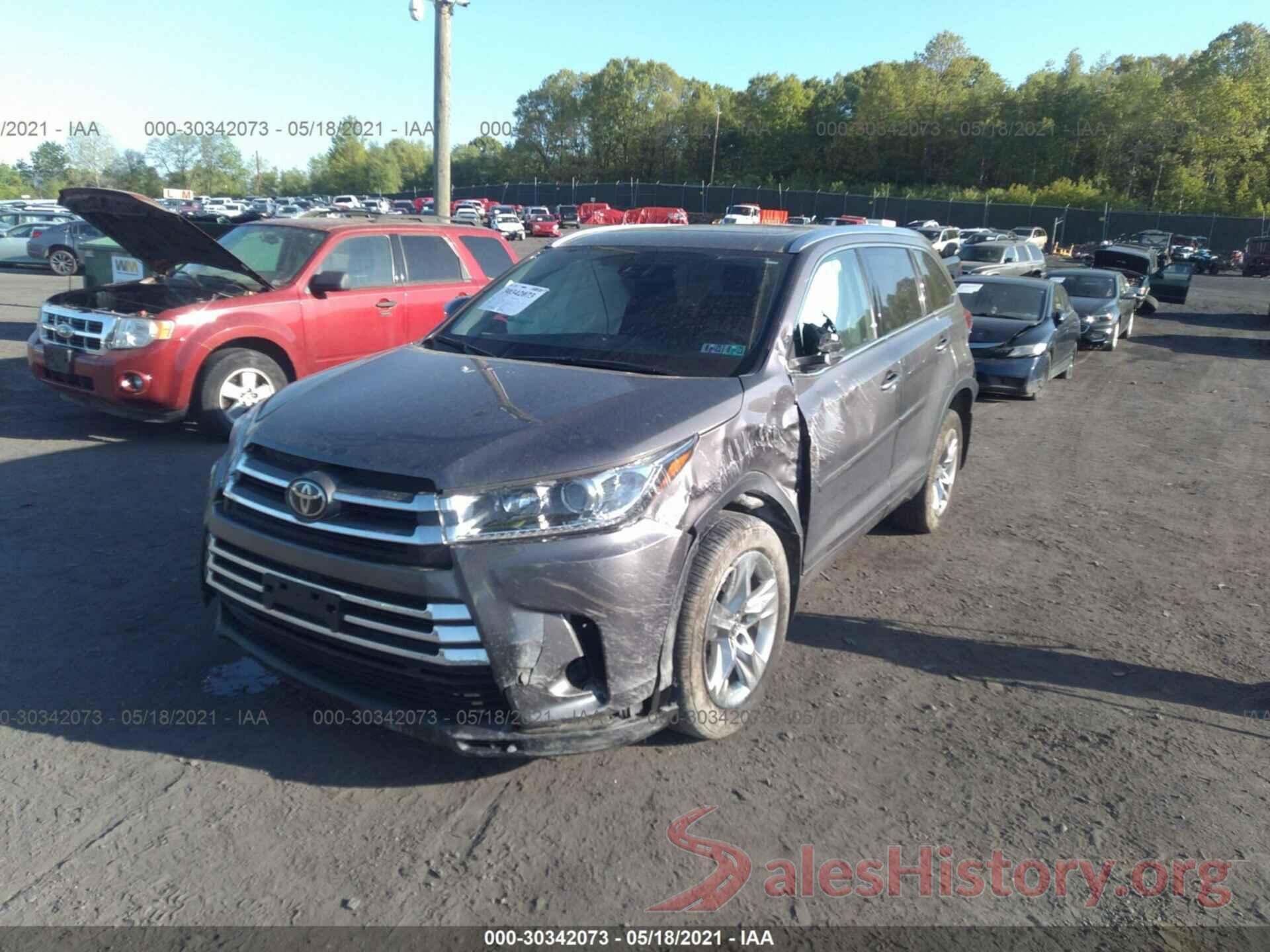 5TDDZRFH1JS829330 2018 TOYOTA HIGHLANDER