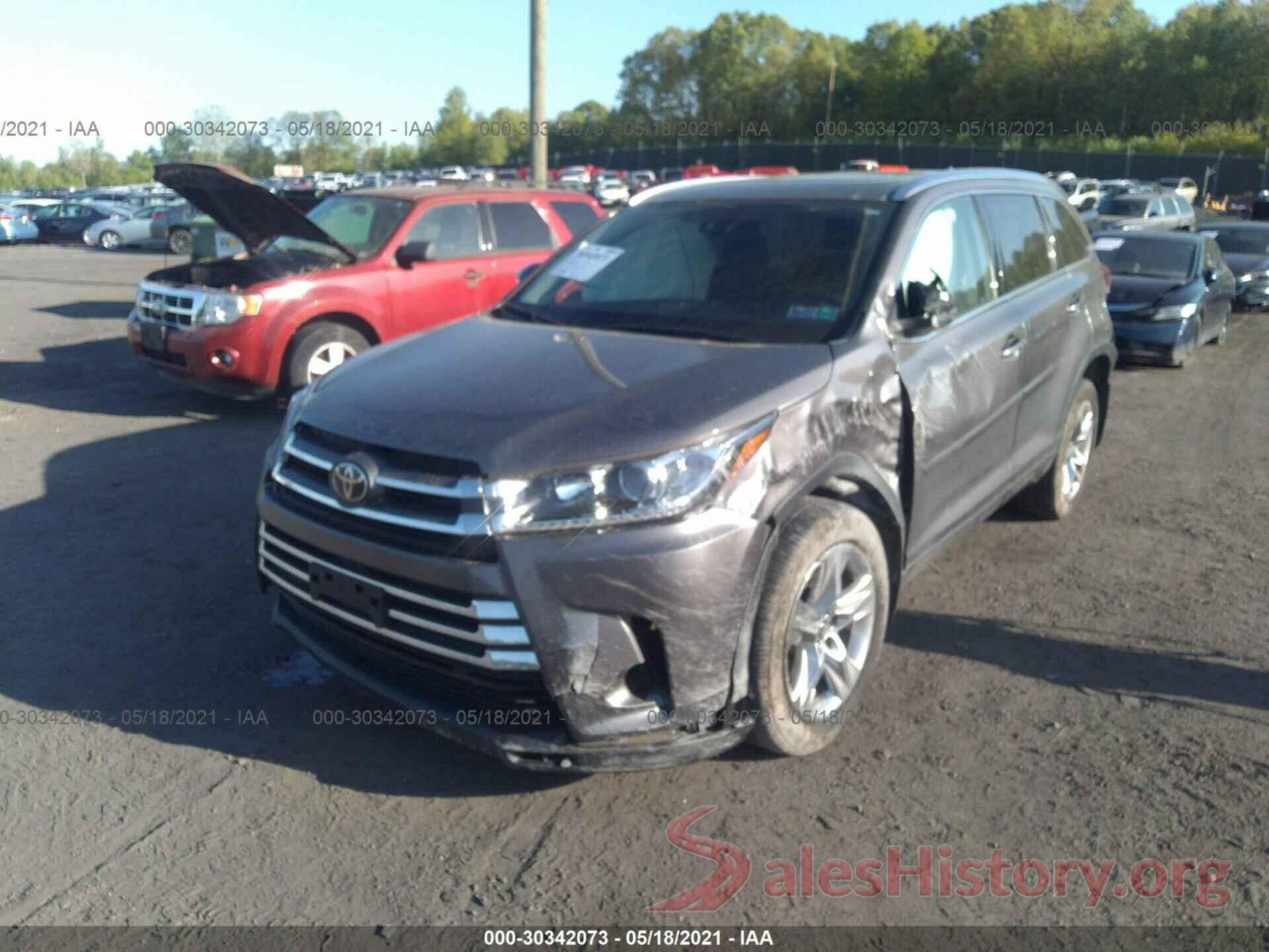 5TDDZRFH1JS829330 2018 TOYOTA HIGHLANDER