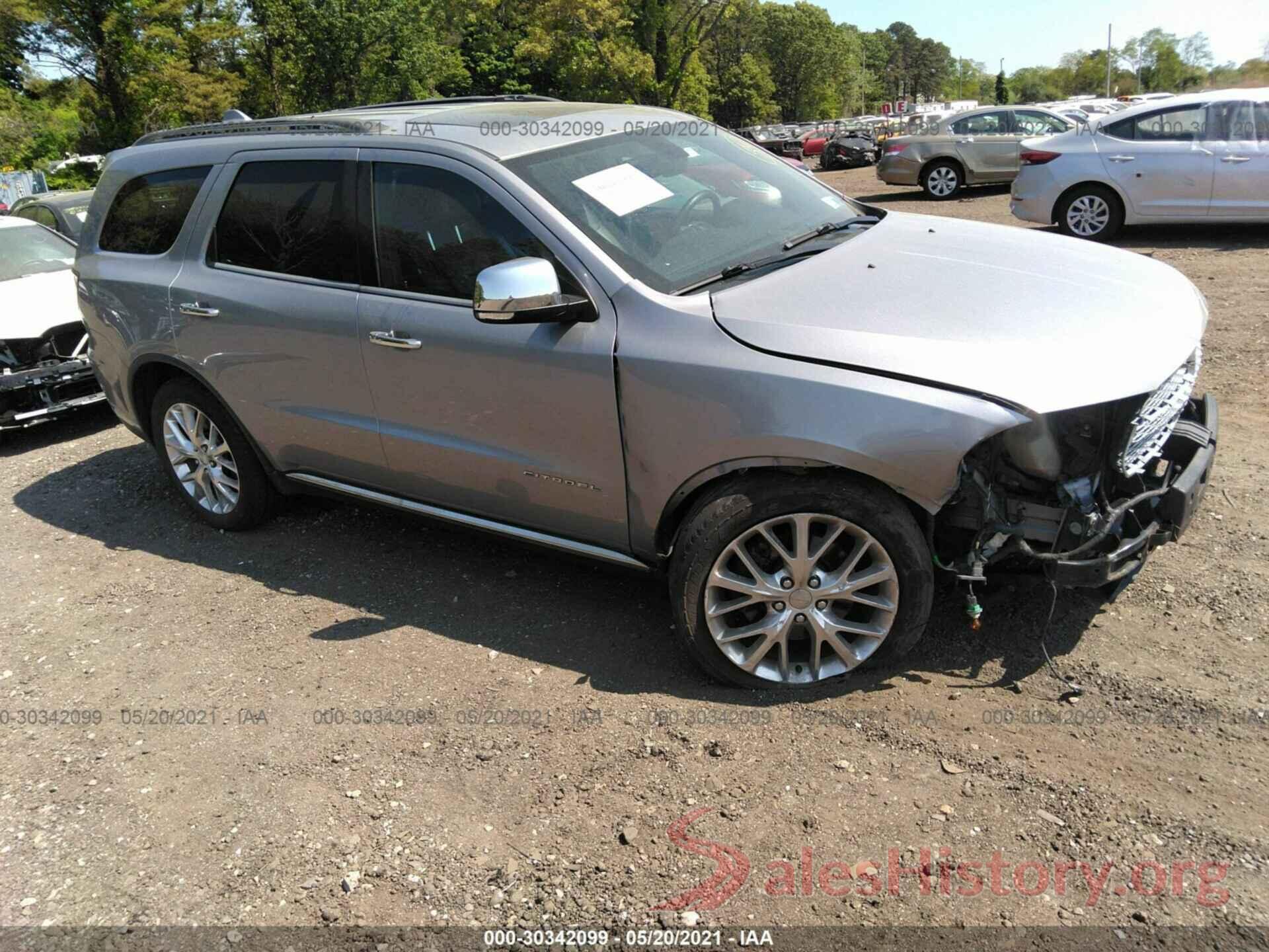 1C4SDJETXEC378130 2014 DODGE DURANGO