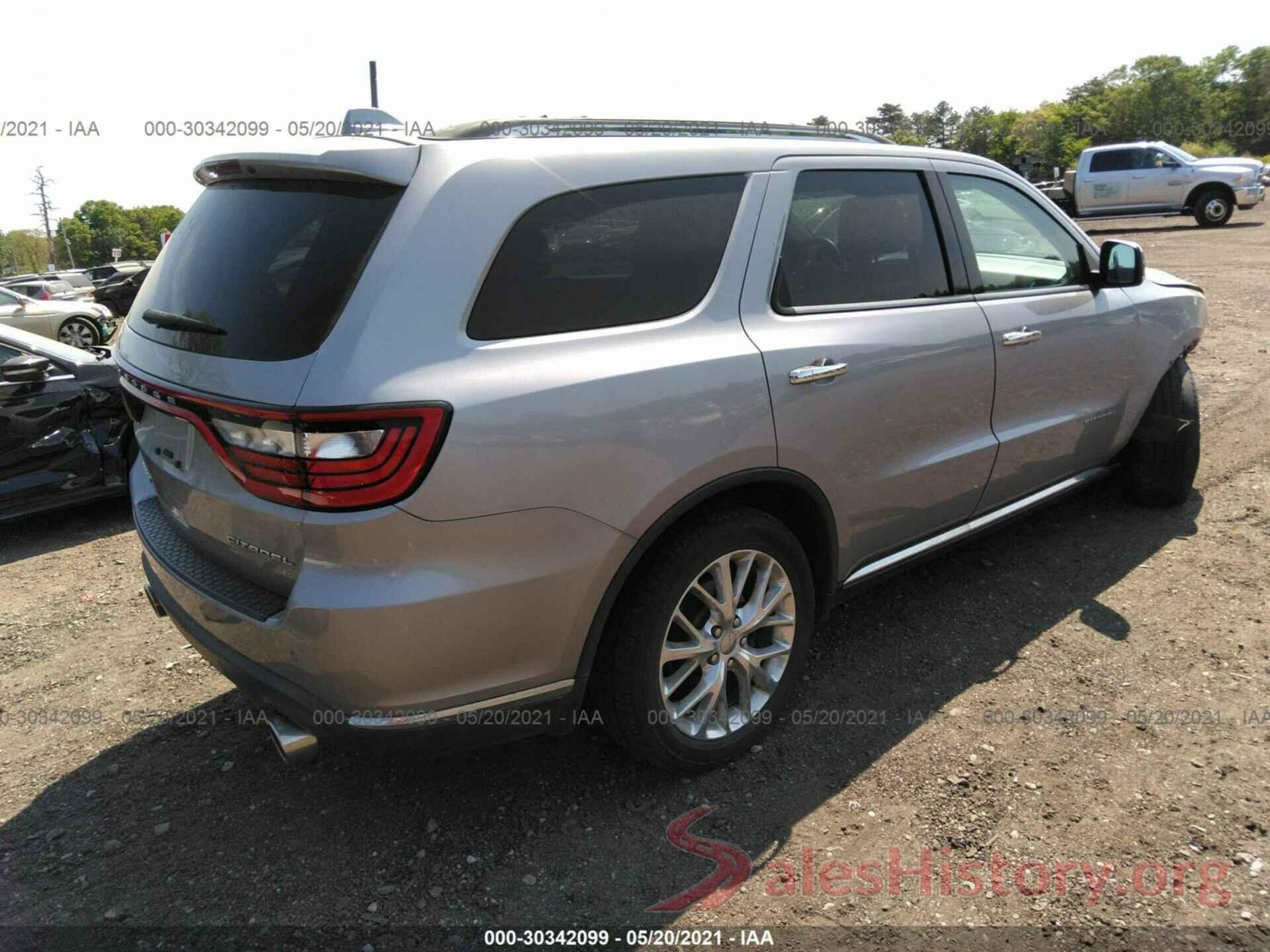 1C4SDJETXEC378130 2014 DODGE DURANGO