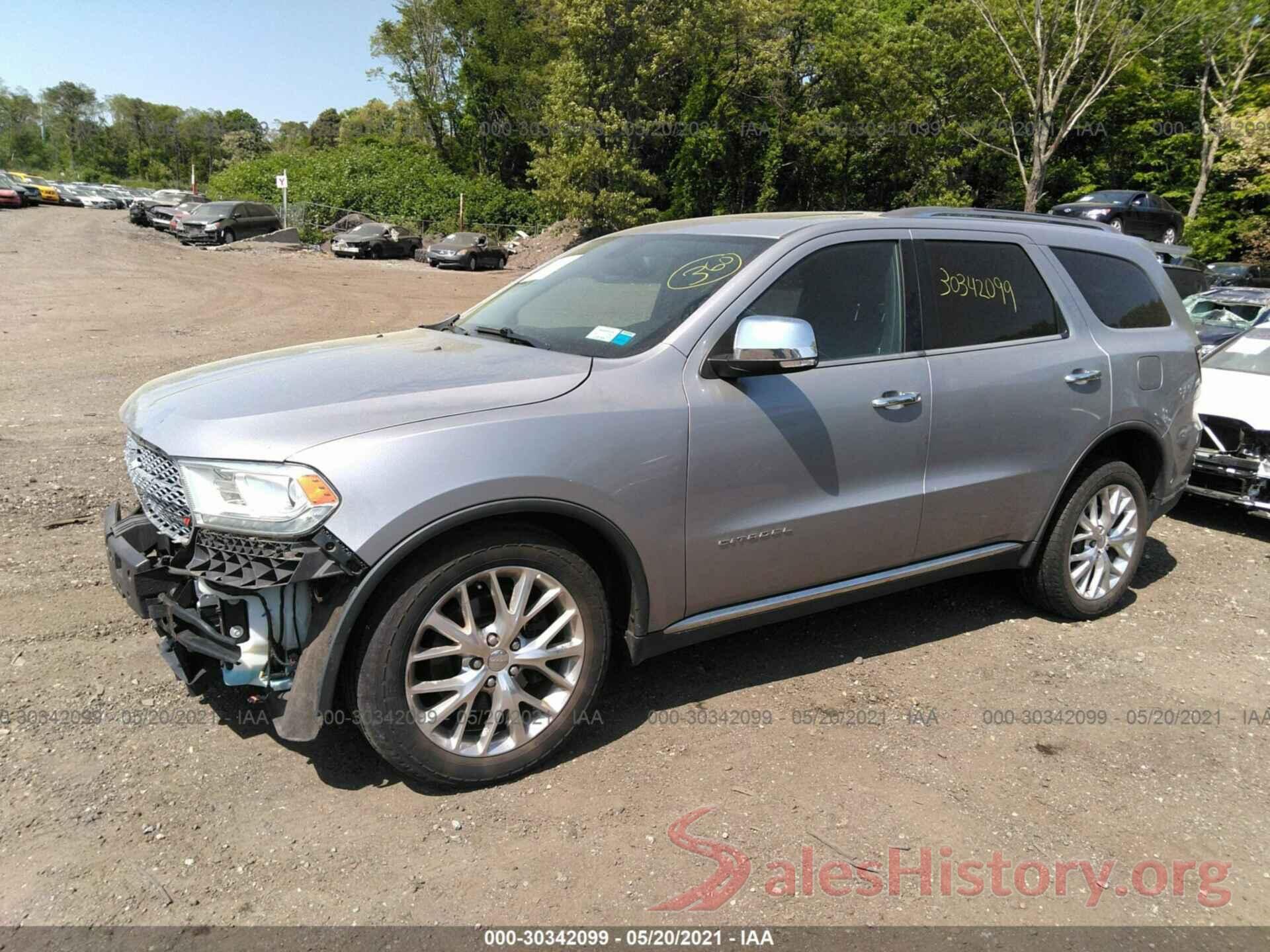 1C4SDJETXEC378130 2014 DODGE DURANGO