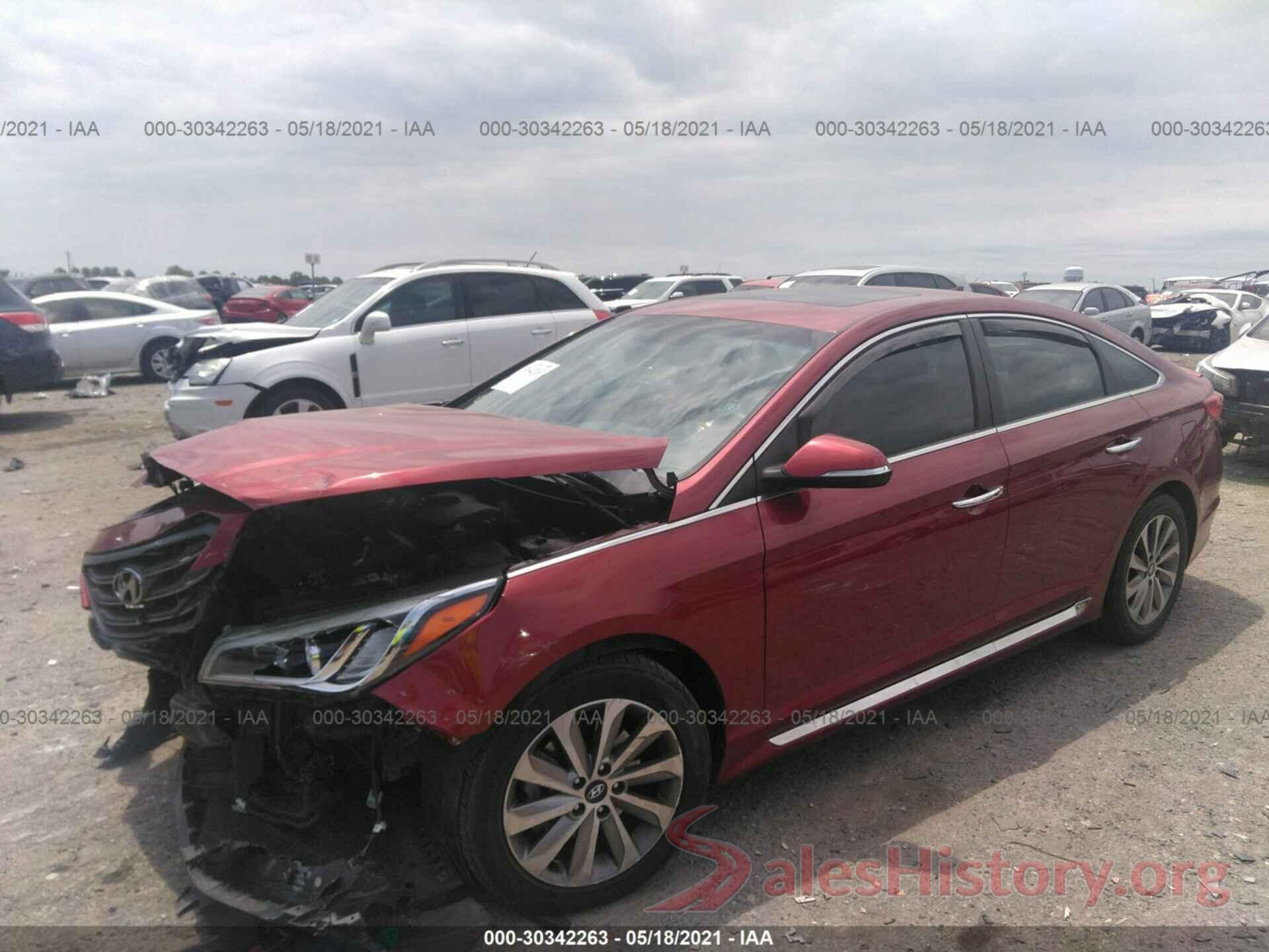 5NPE34AF4GH430442 2016 HYUNDAI SONATA