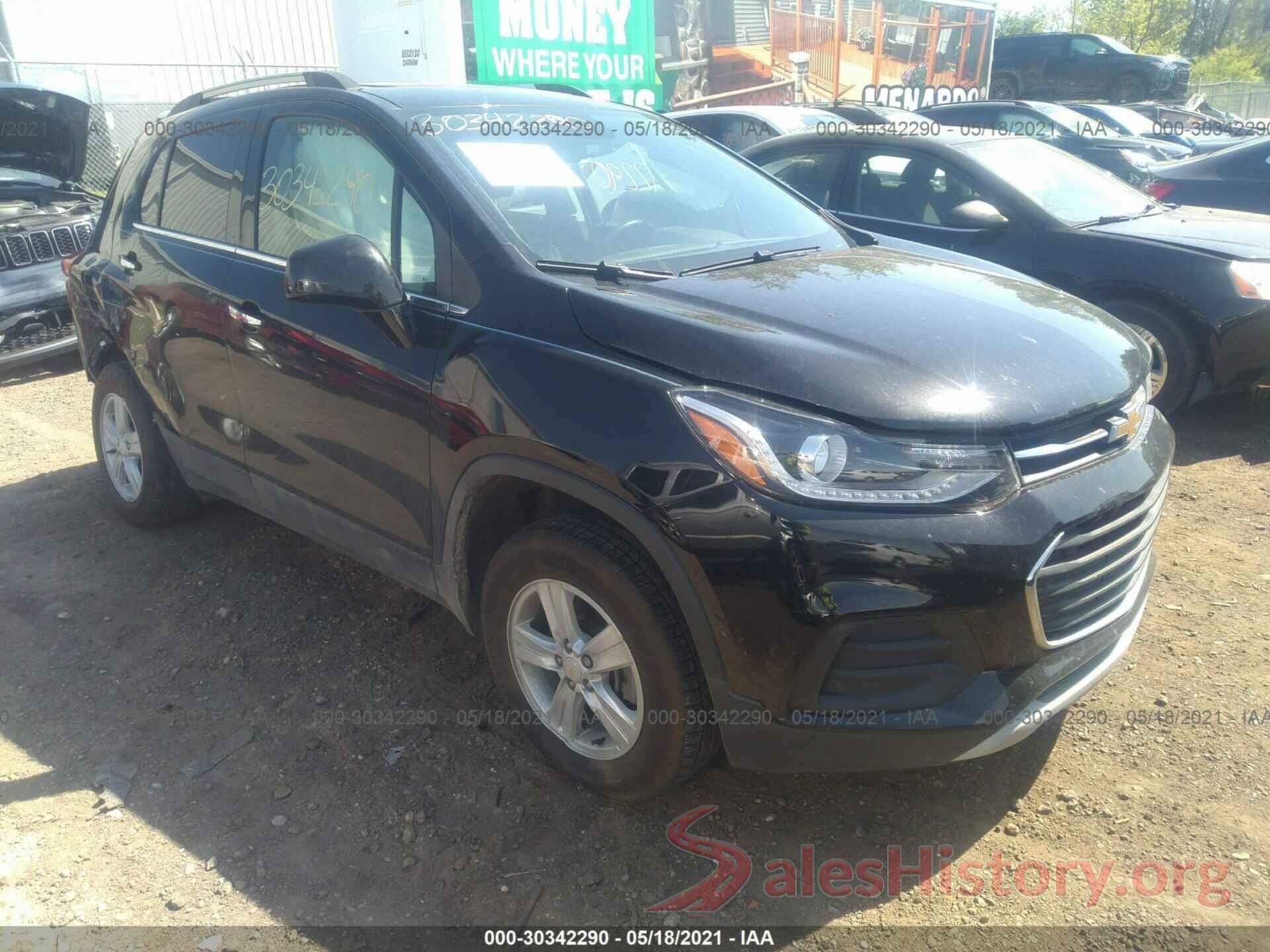 3GNCJPSBXLL141612 2020 CHEVROLET TRAX