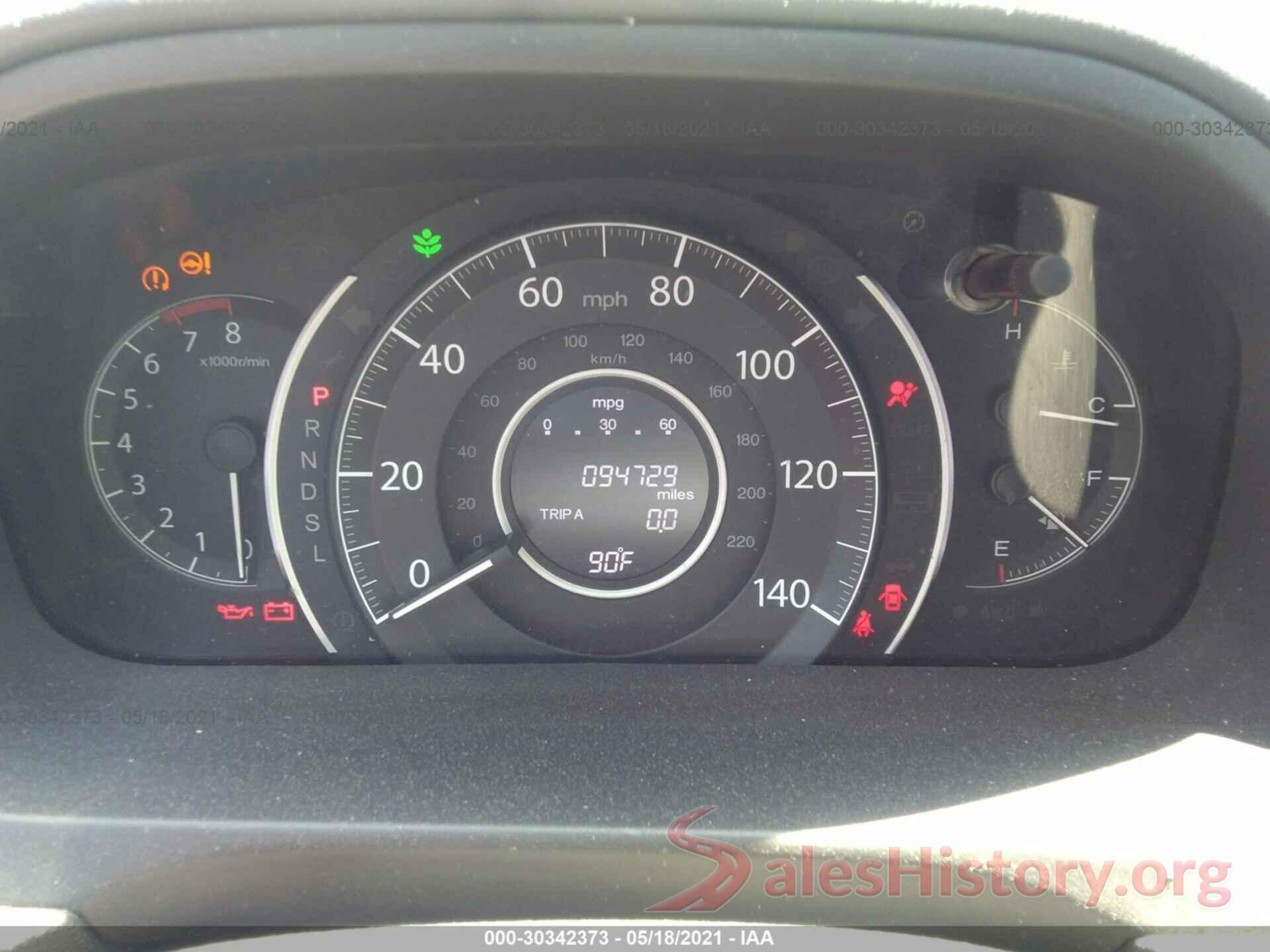 2HKRM4H79GH635929 2016 HONDA CR-V