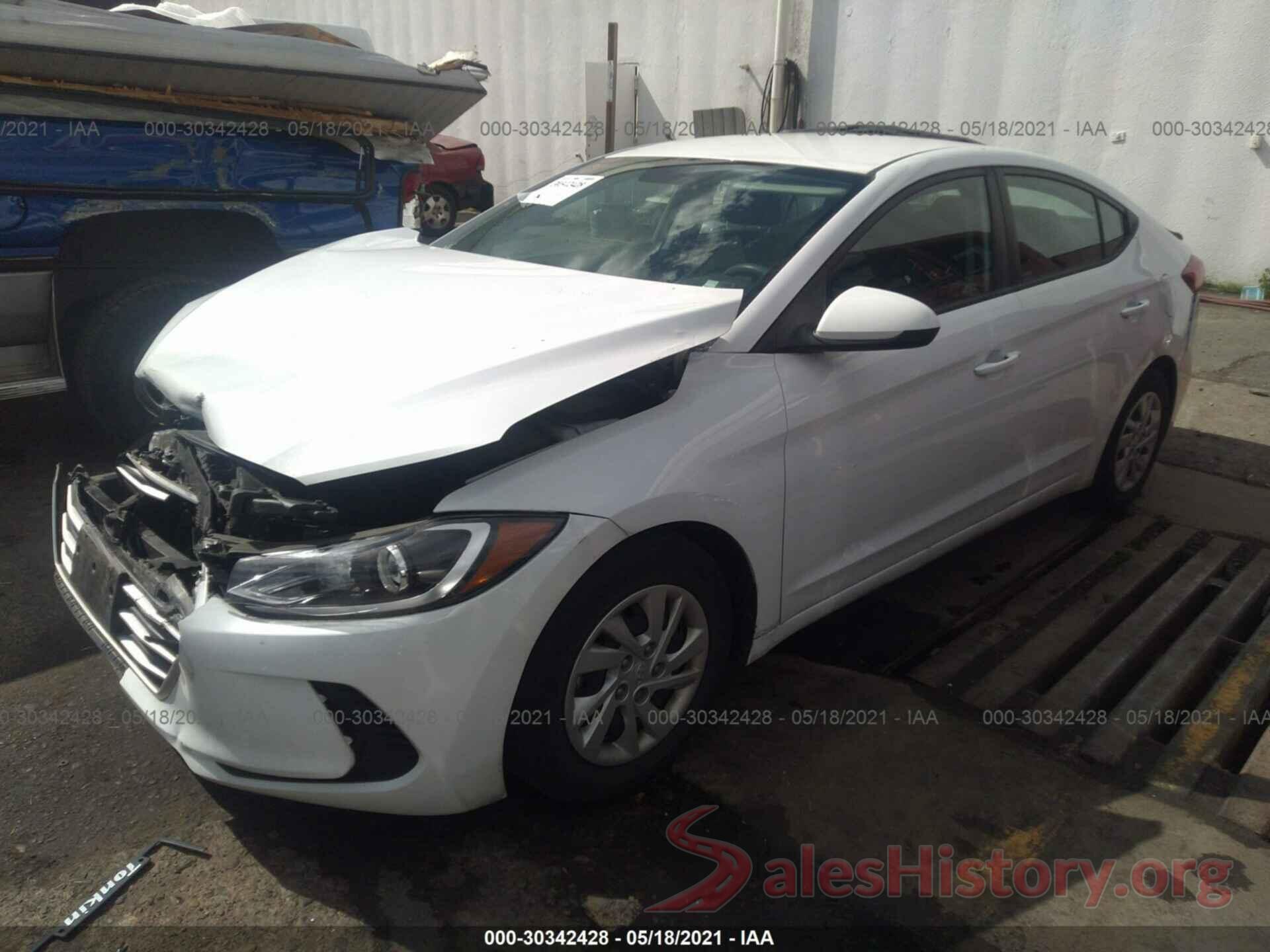 5NPD74LF8JH262311 2018 HYUNDAI ELANTRA