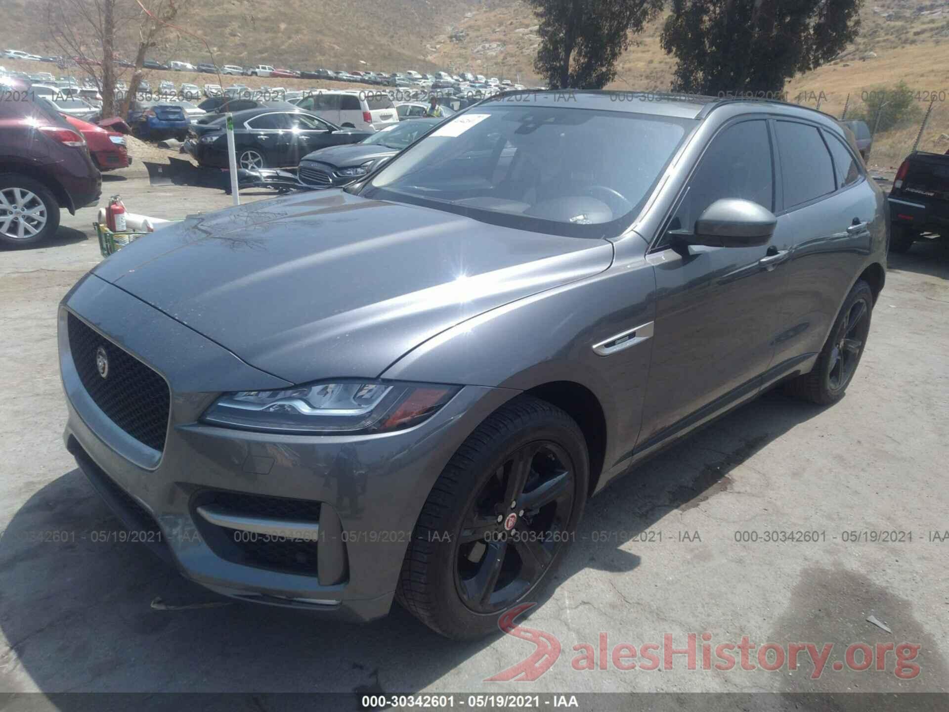 SADCL2FX9JA278707 2018 JAGUAR F-PACE