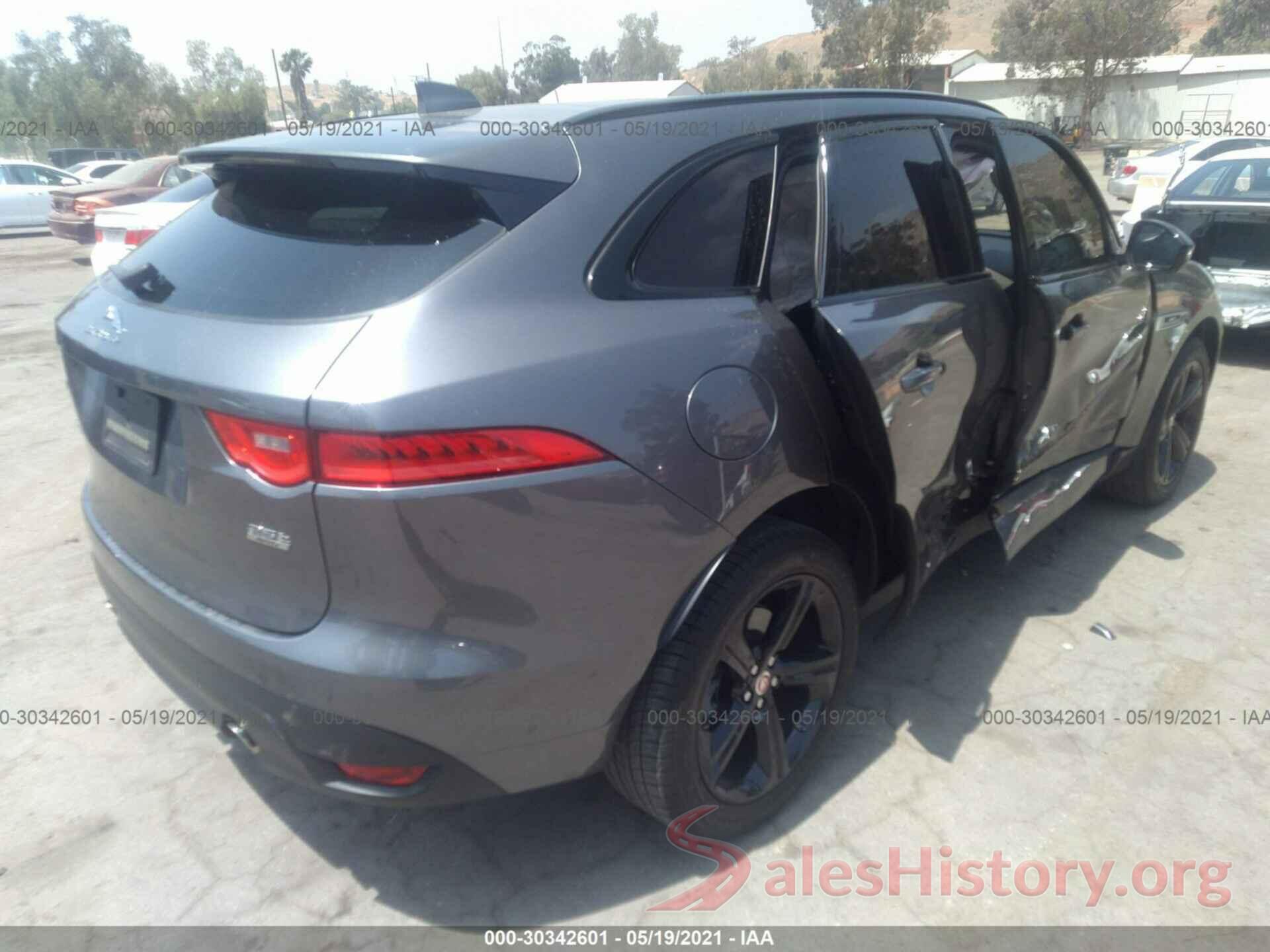 SADCL2FX9JA278707 2018 JAGUAR F-PACE