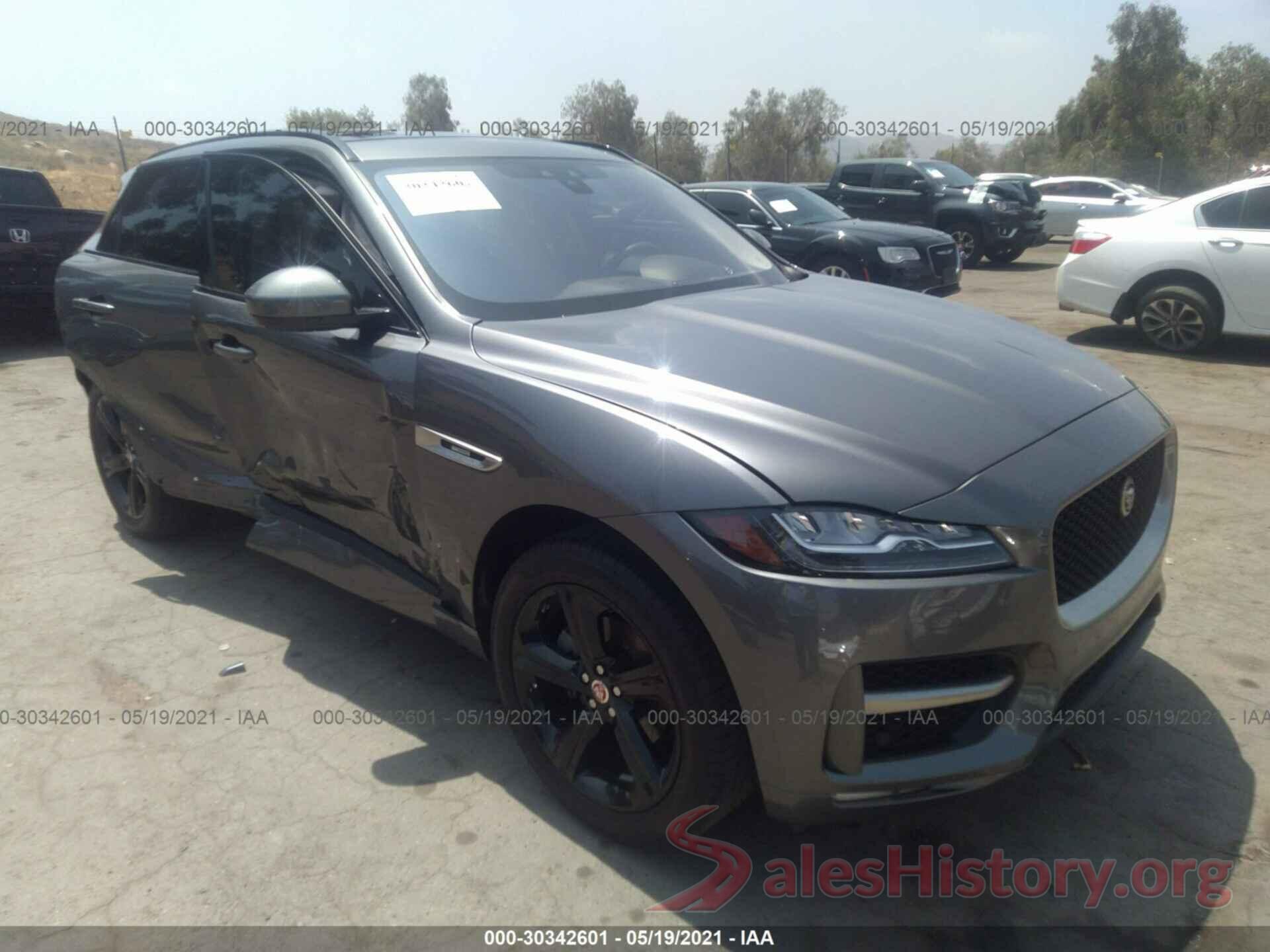 SADCL2FX9JA278707 2018 JAGUAR F-PACE