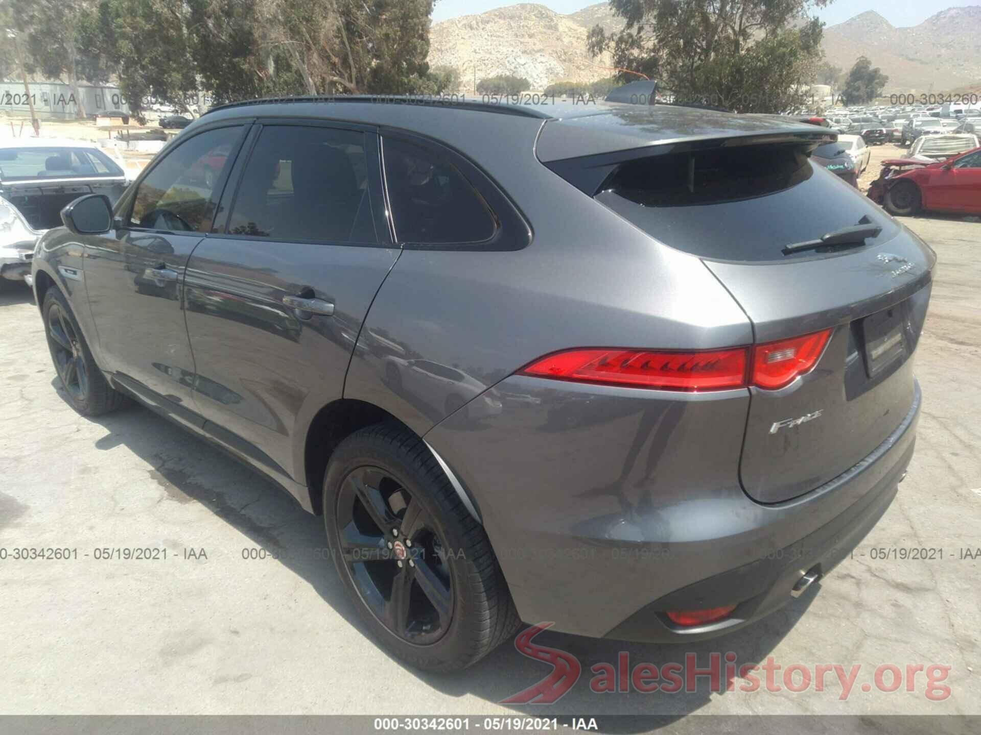 SADCL2FX9JA278707 2018 JAGUAR F-PACE