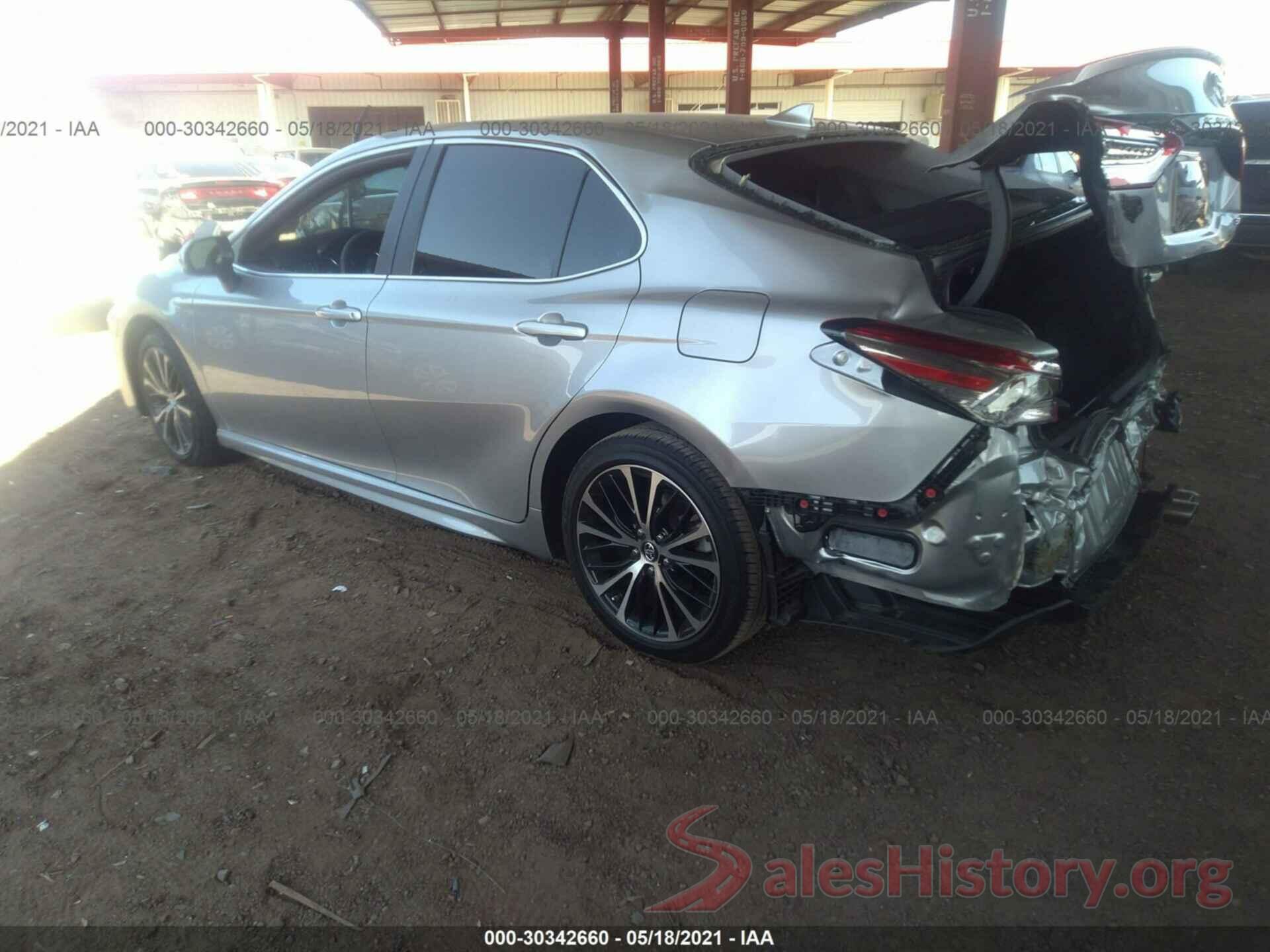 4T1B11HK9KU292658 2019 TOYOTA CAMRY