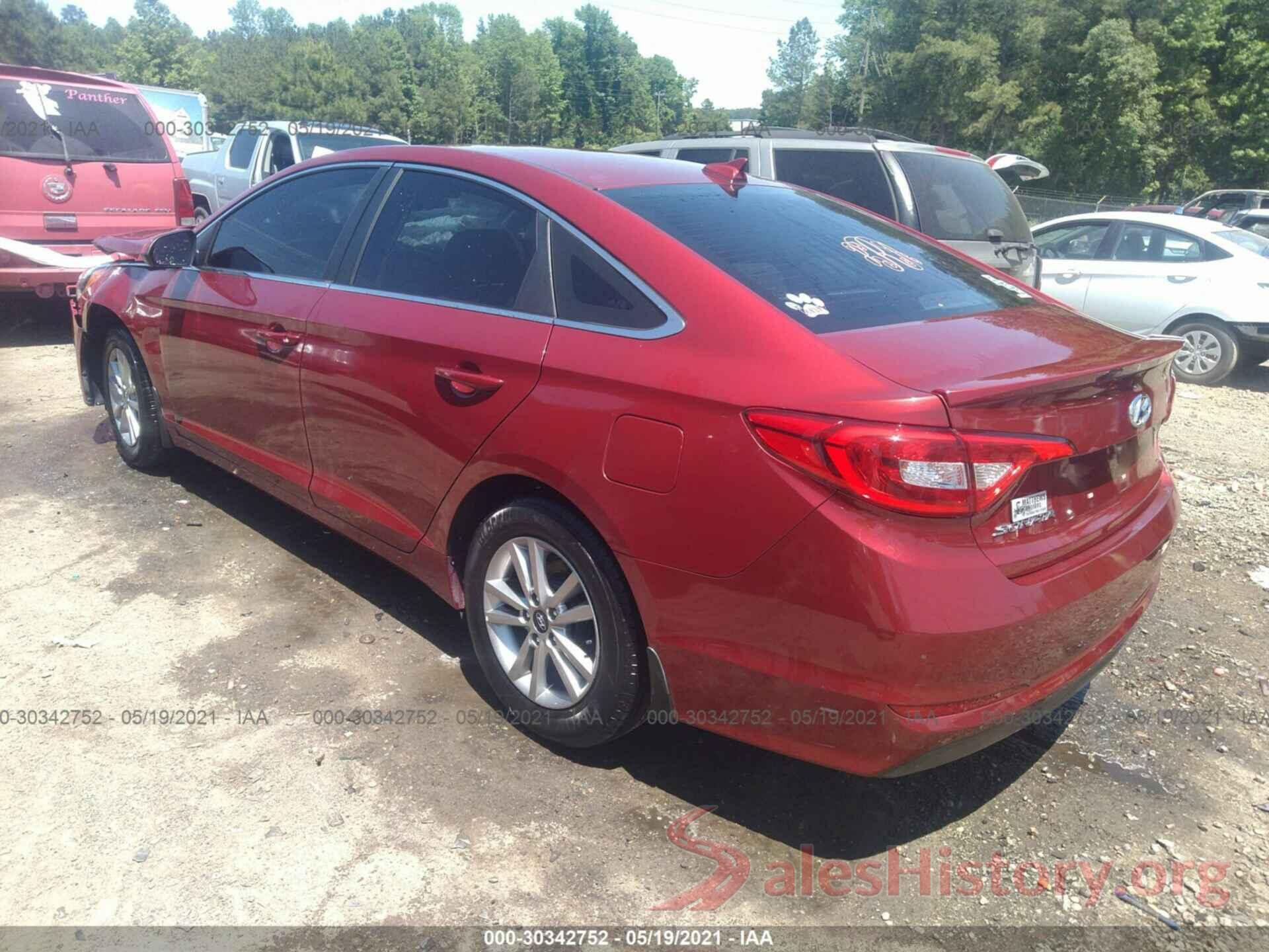 5NPE24AF4GH293148 2016 HYUNDAI SONATA