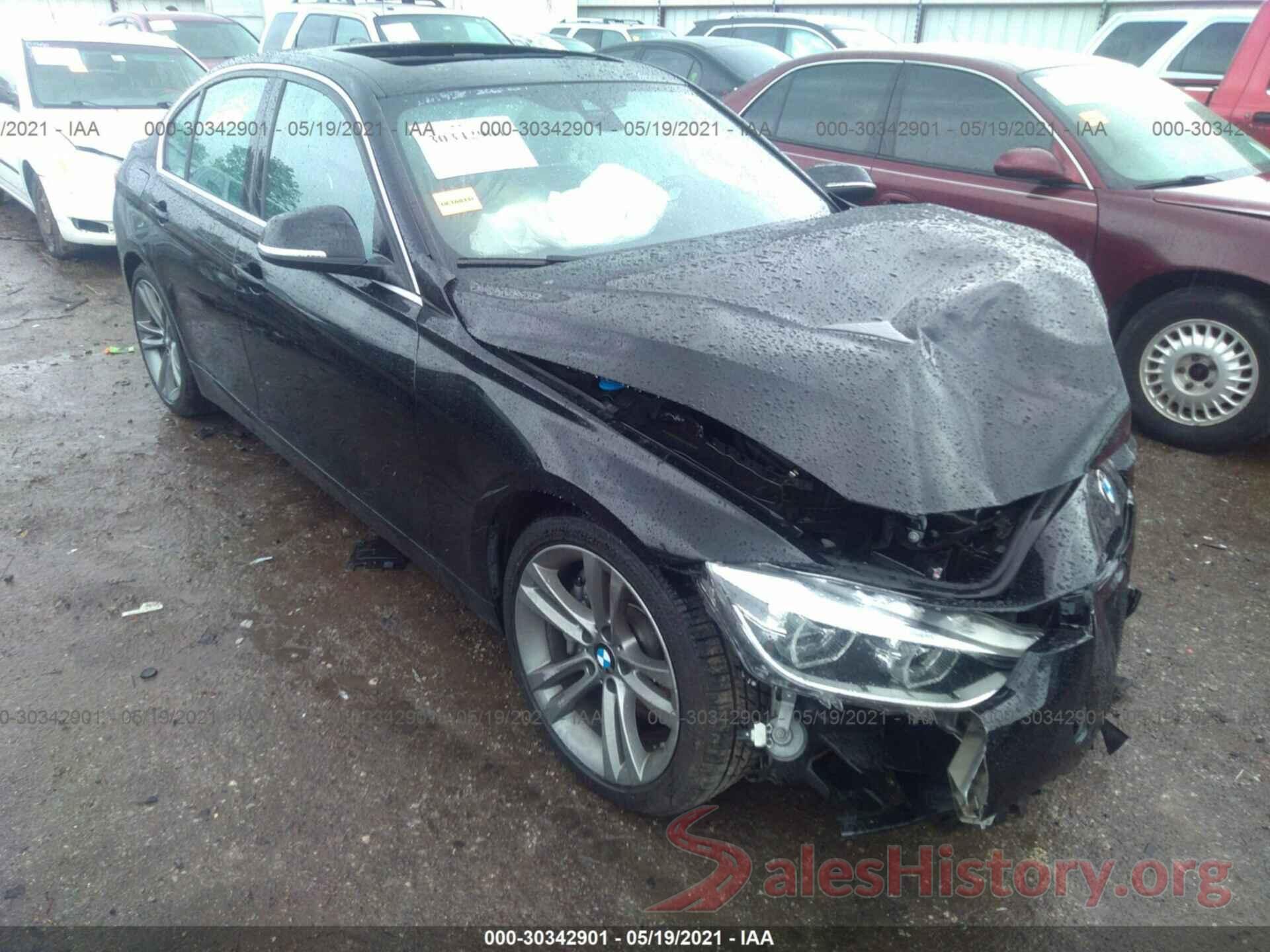 WBA8B7G30HNU37840 2017 BMW 3 SERIES