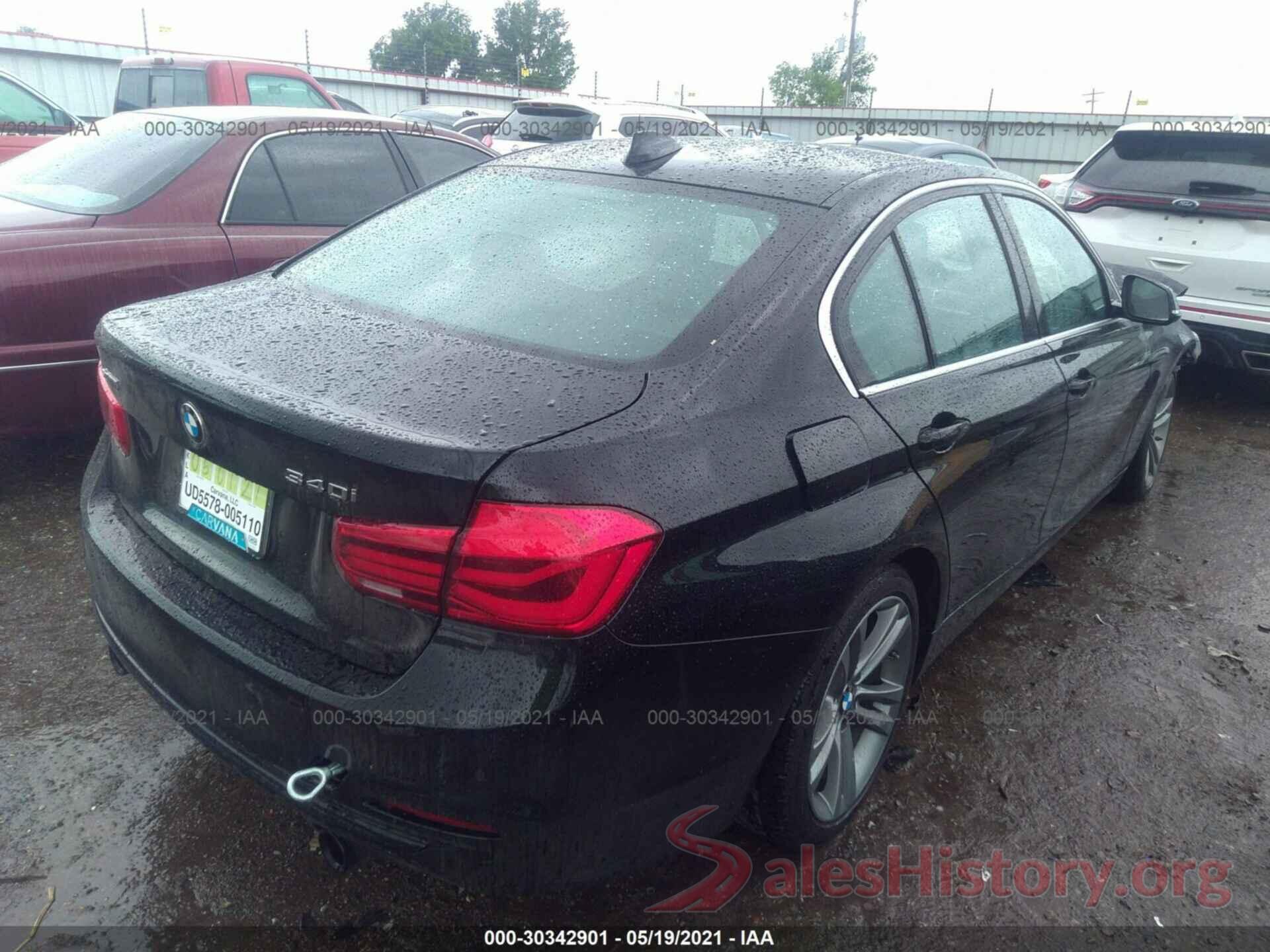 WBA8B7G30HNU37840 2017 BMW 3 SERIES