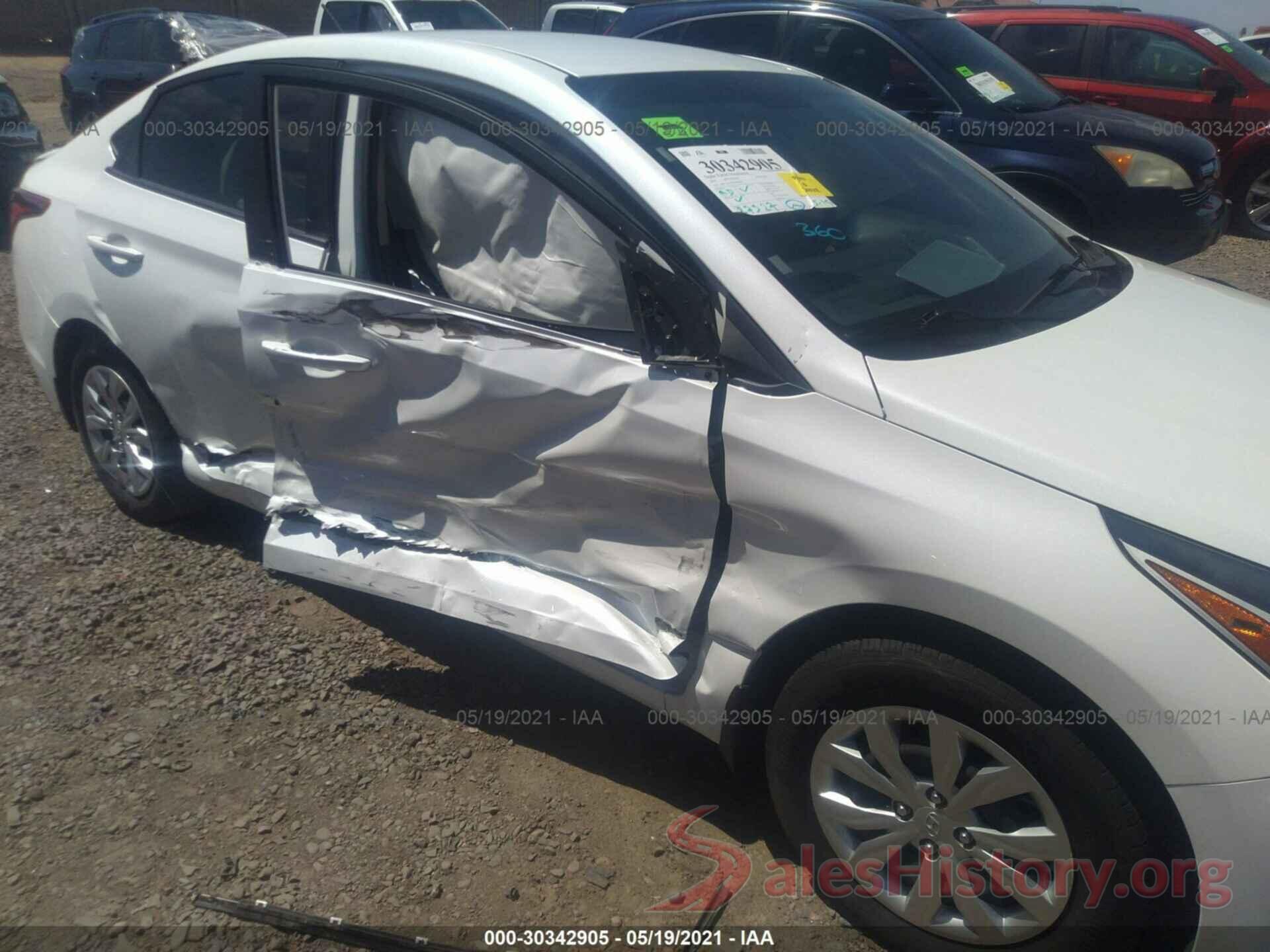 3KPC24A3XKE088380 2019 HYUNDAI ACCENT