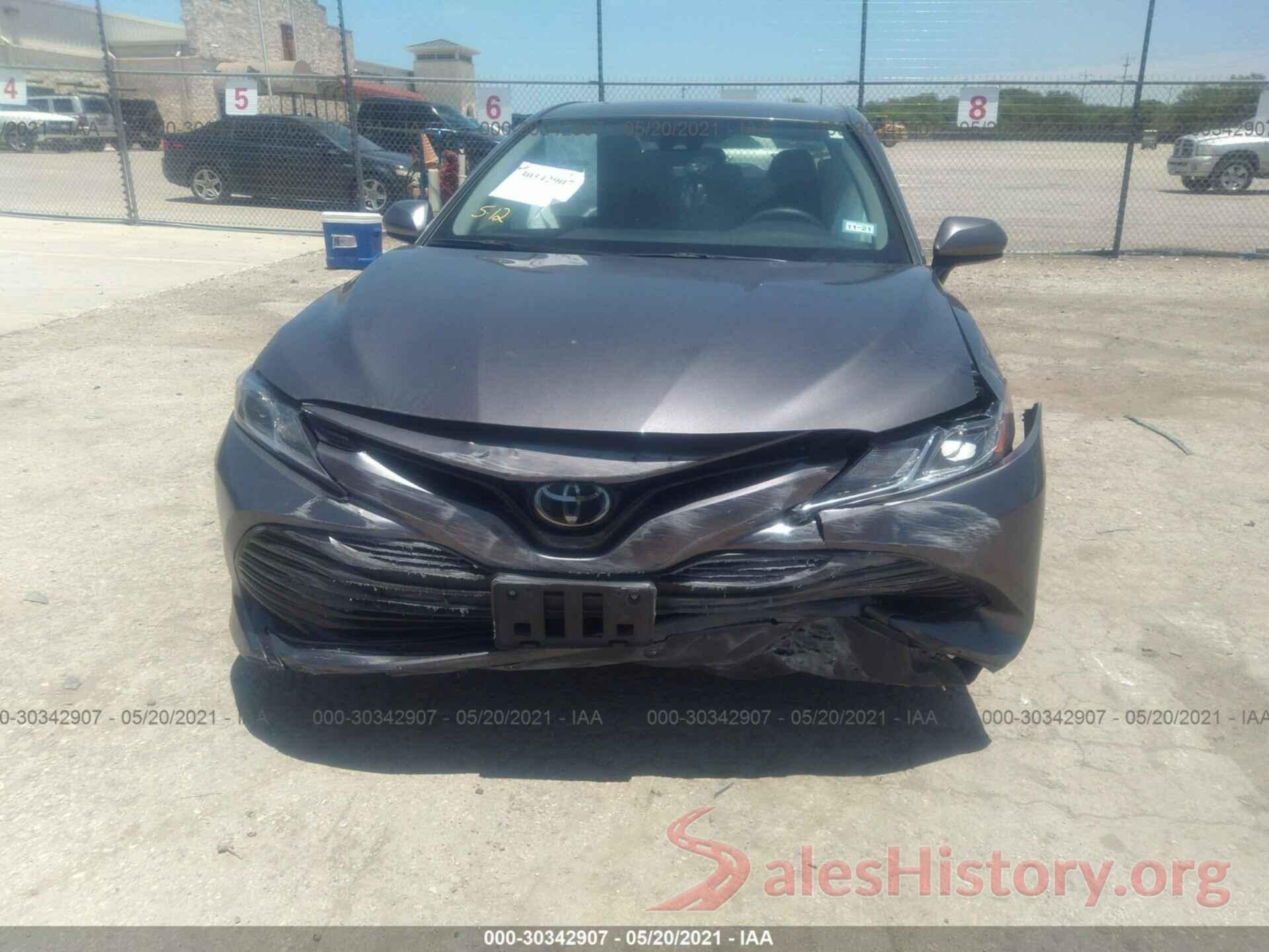 4T1B11HK0KU778257 2019 TOYOTA CAMRY